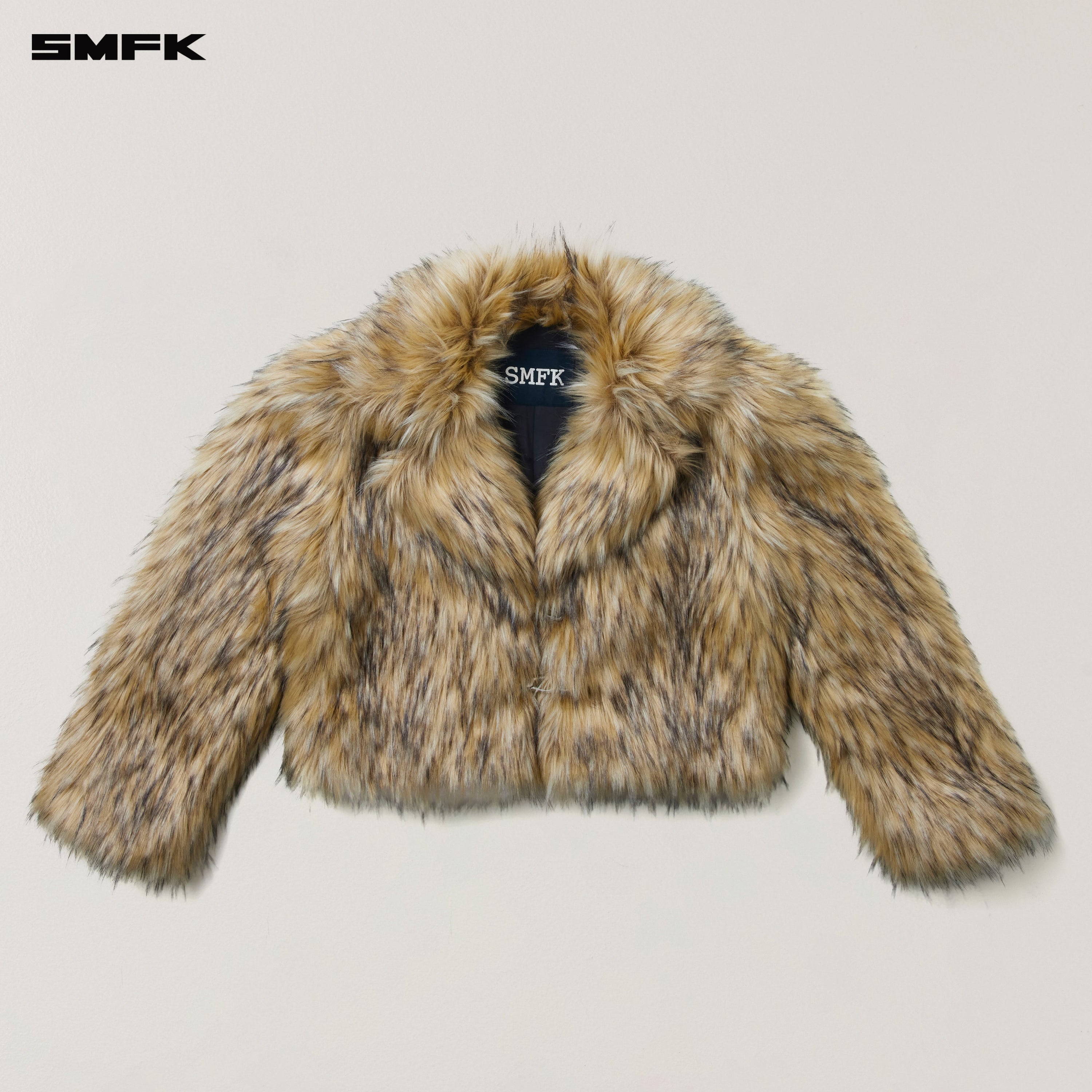 COMPASS MODE WASTELAND FURRY HUNTING COAT/SHORT WOLF BROWN