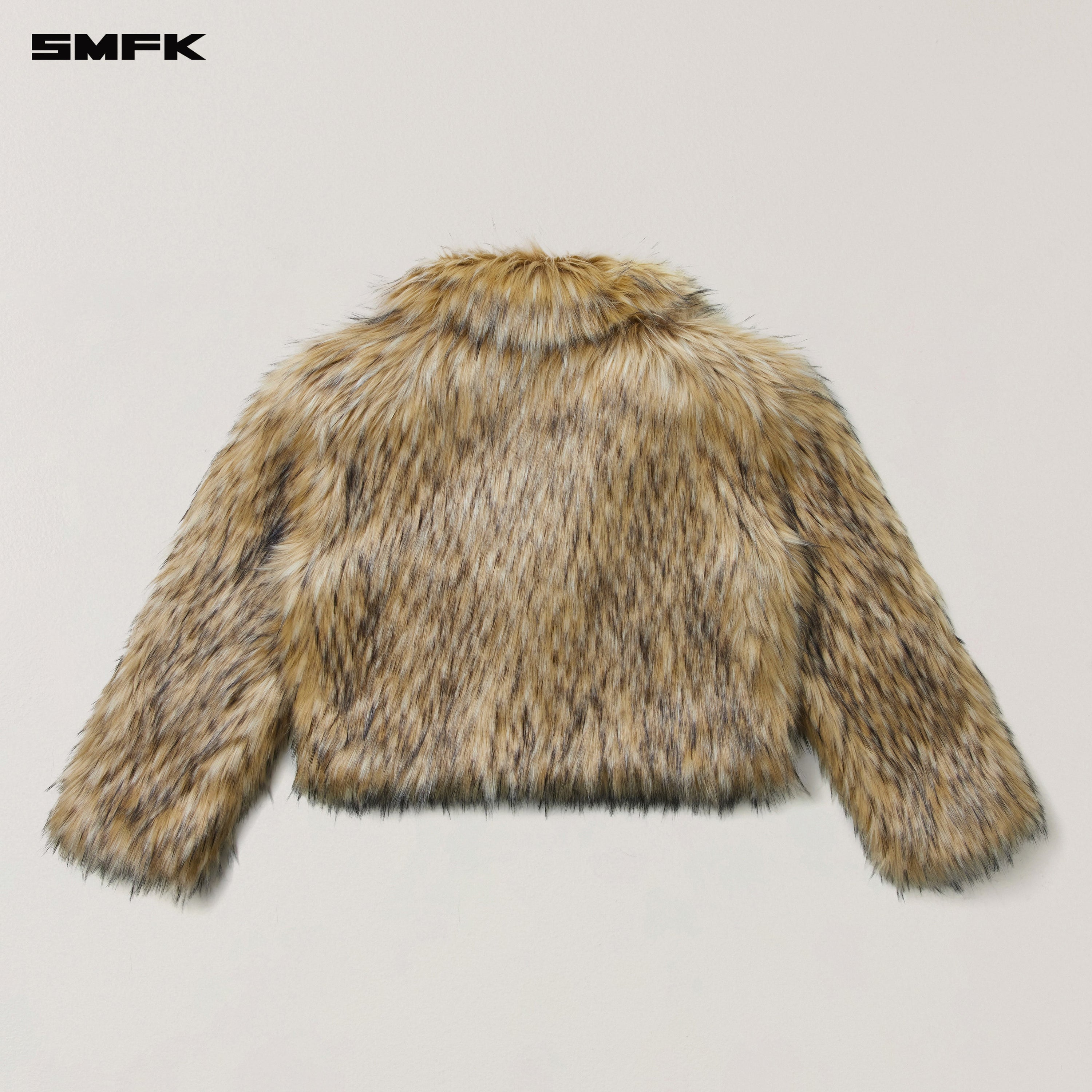 COMPASS MODE WASTELAND FURRY HUNTING COAT/SHORT WOLF BROWN