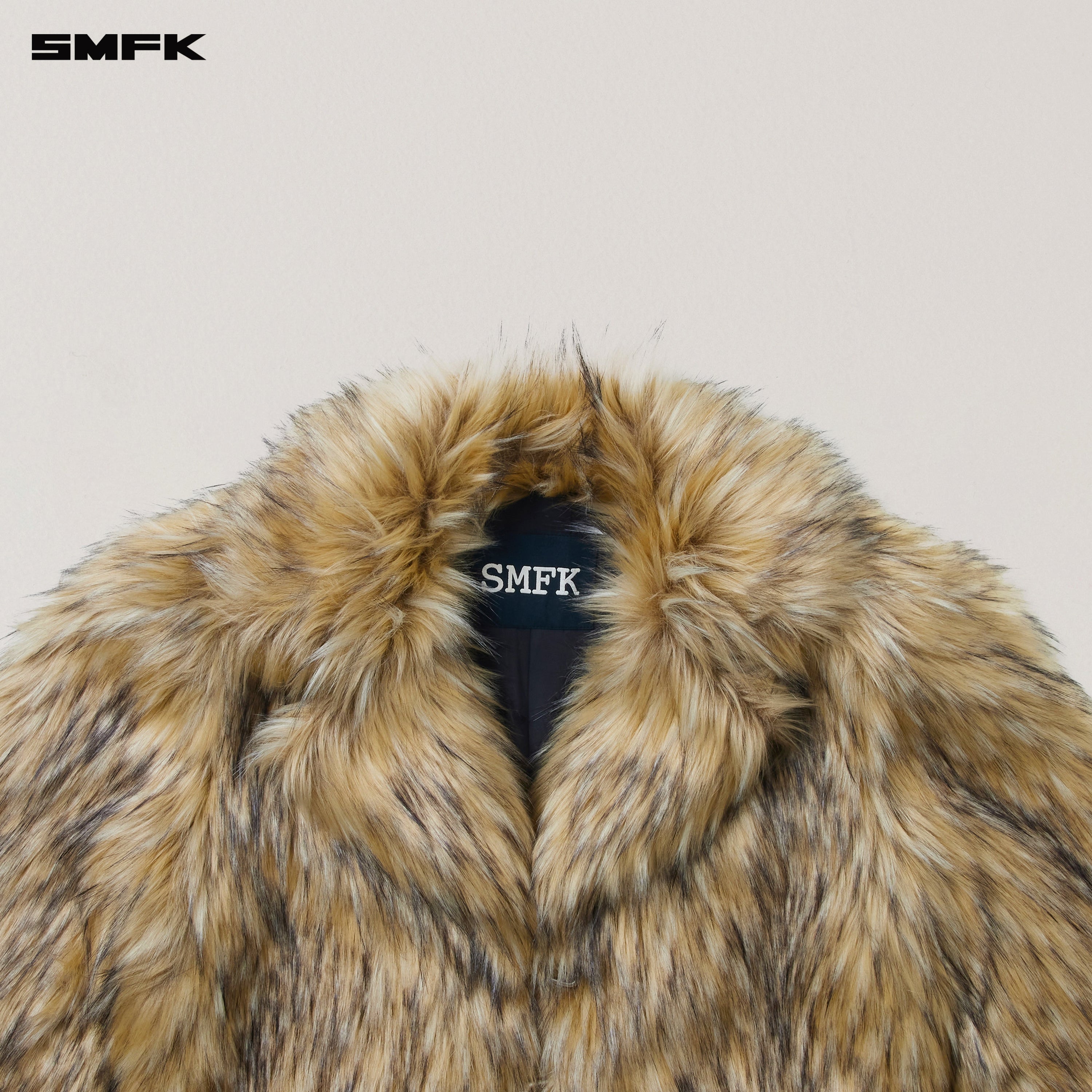 COMPASS MODE WASTELAND FURRY HUNTING COAT/SHORT WOLF BROWN