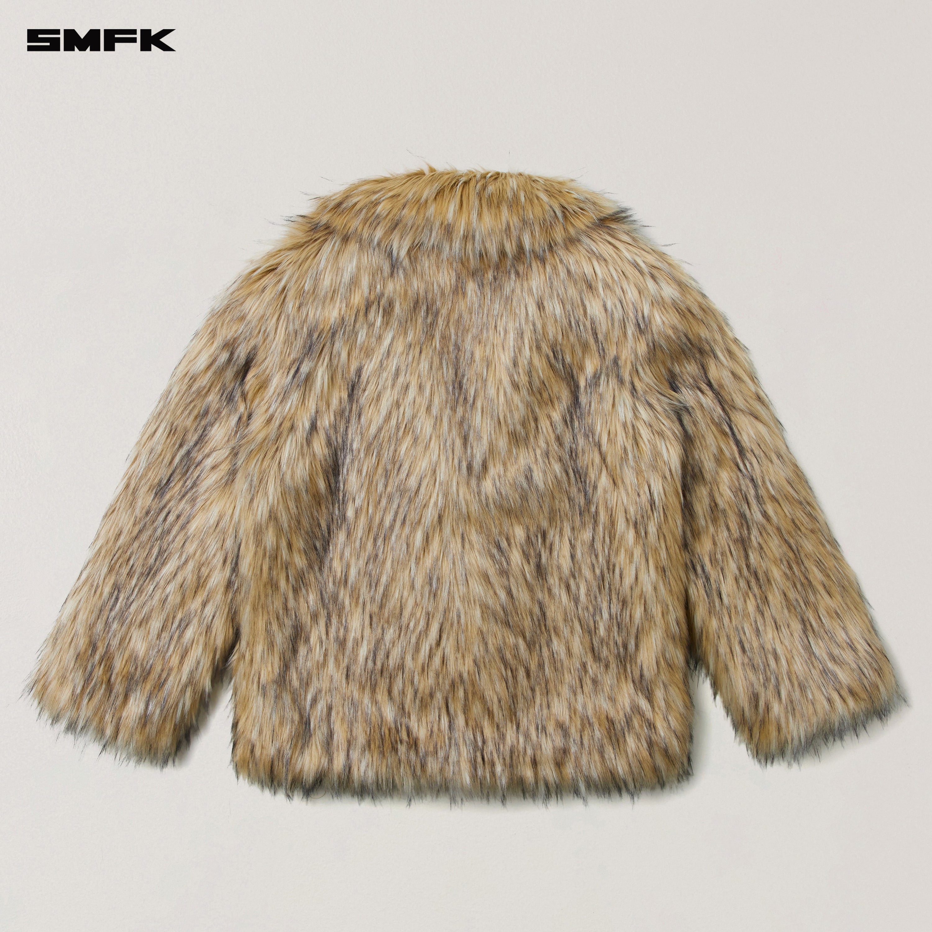 COMPASS MODE WASTELAND FURRY HUNTING COAT WOLF BROWN