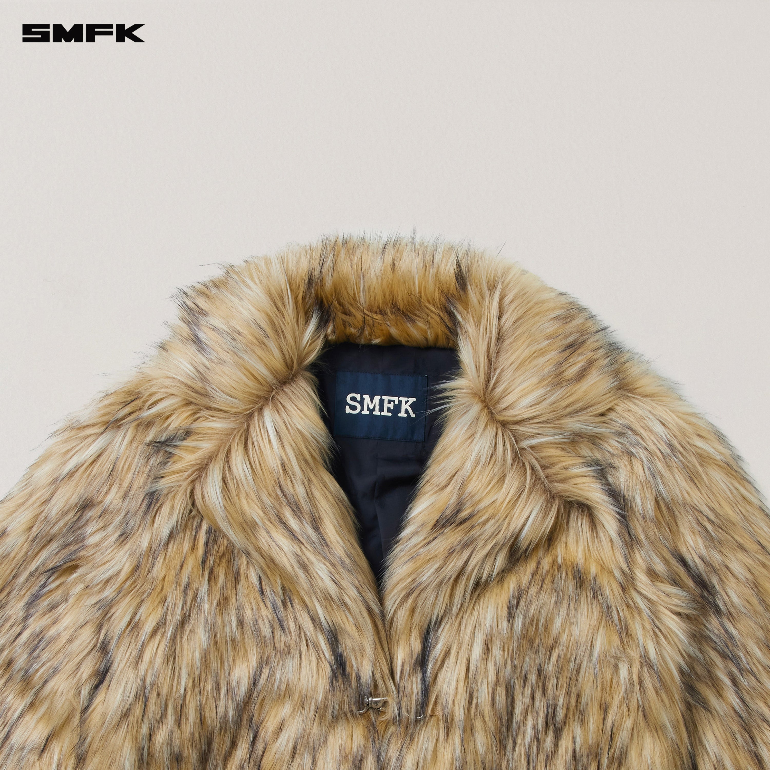 COMPASS MODE WASTELAND FURRY HUNTING COAT WOLF BROWN