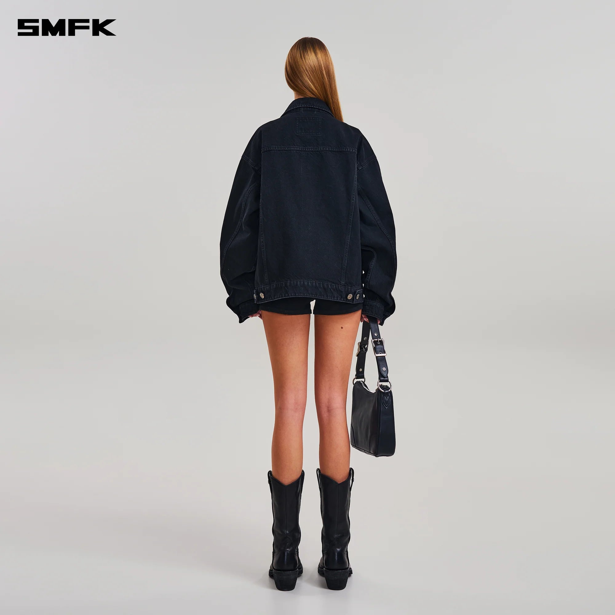 COMPASS MODE DENIM JACKET WILD BLACK