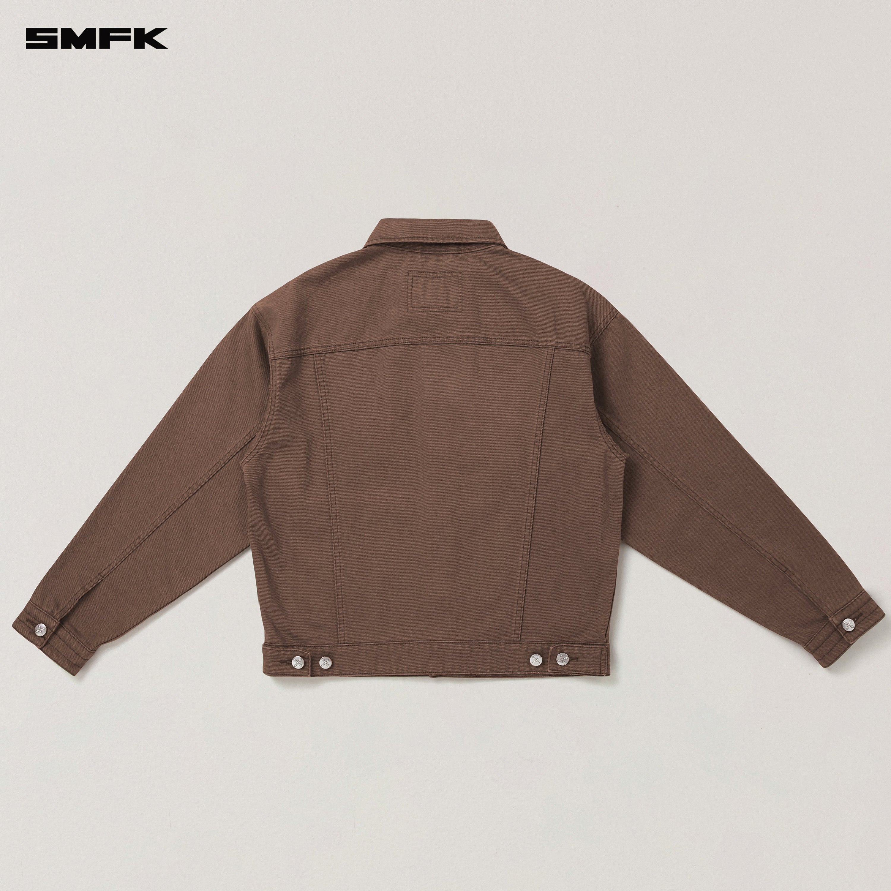 COMPASS MODE DENIM JACKET WILD HORSE BROWN