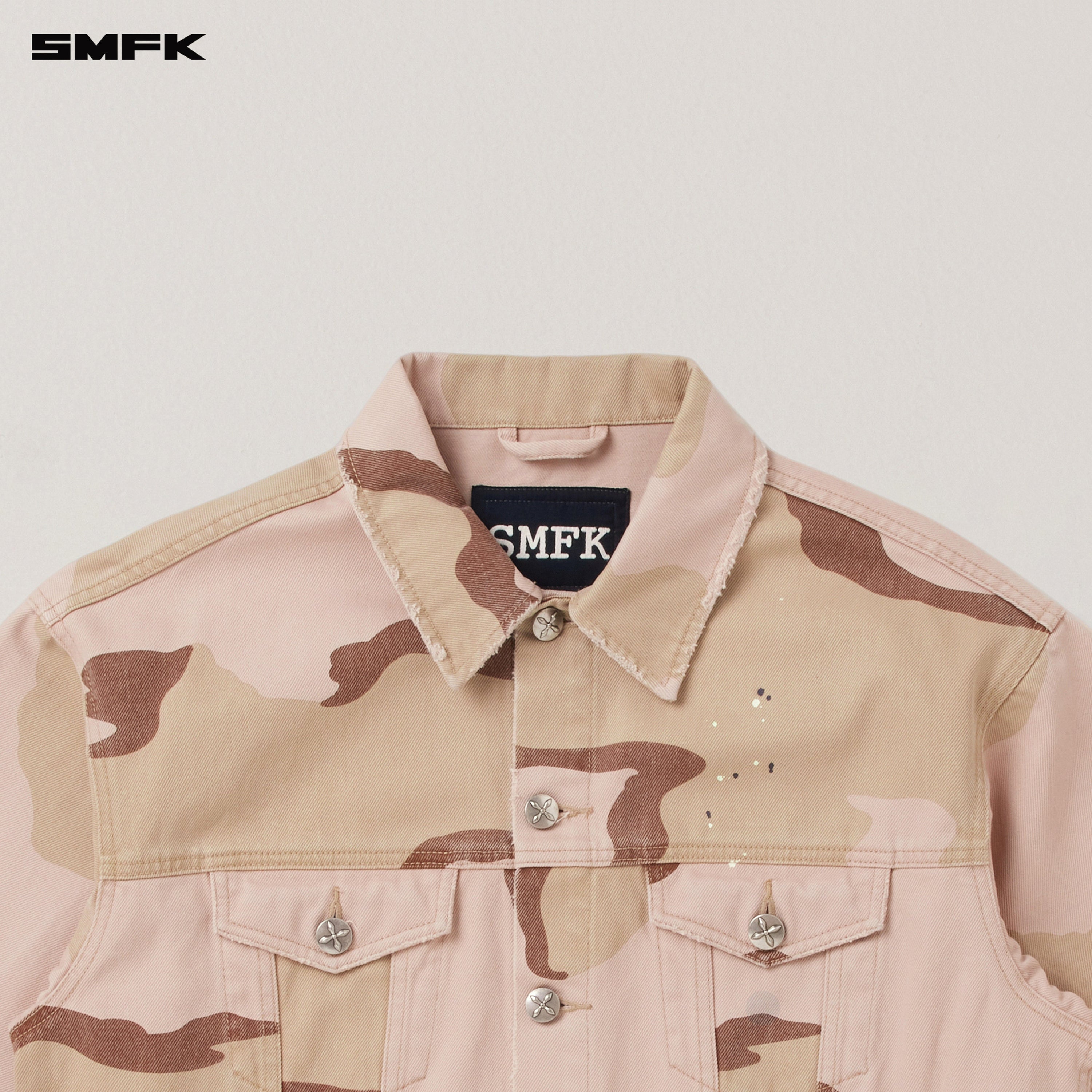 COMPASS MODE CAMO DENIM JACKET DESERT CAMOUFLAGE