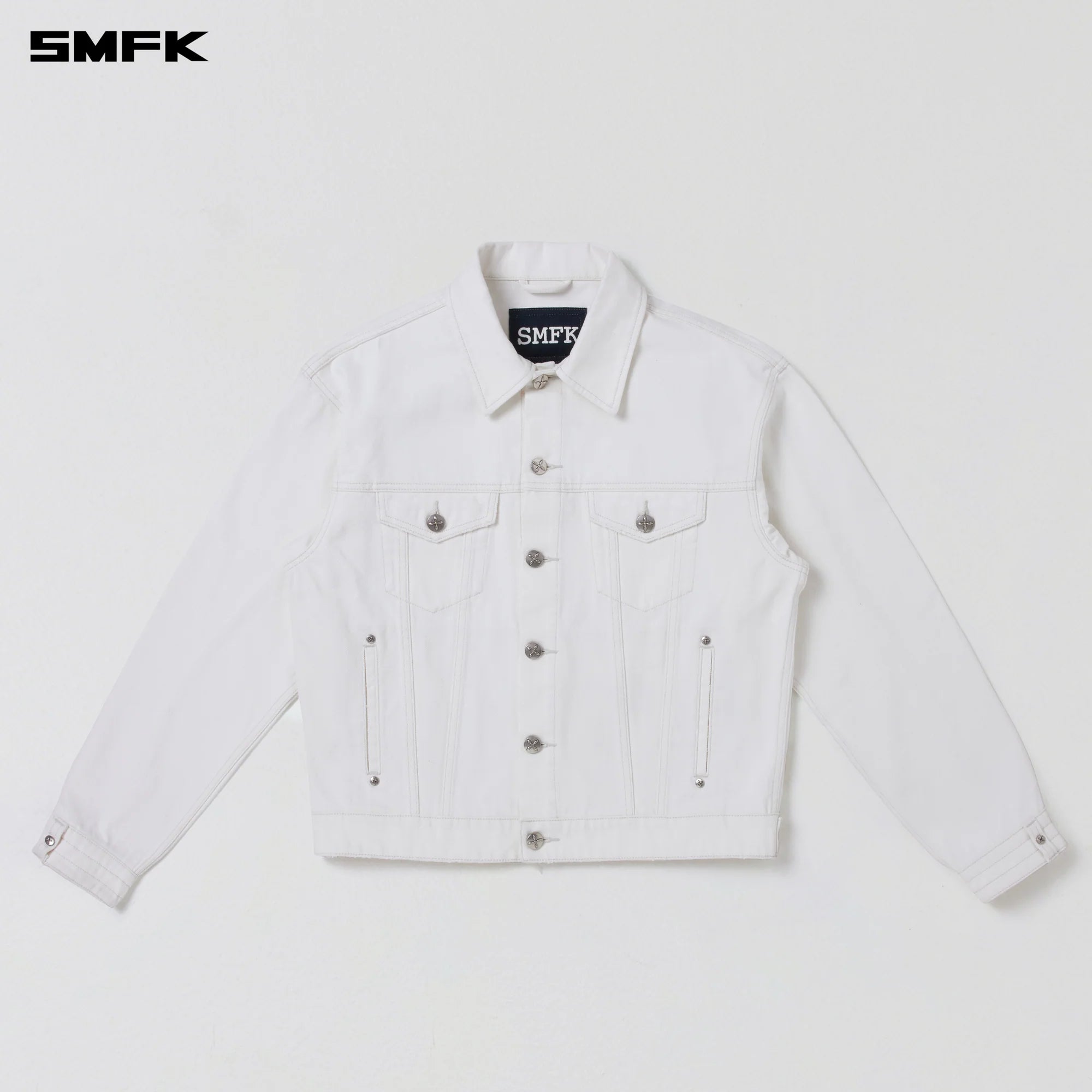COMPASS MODE DENIM JACKET SNOW MOUNTAIN WHITE