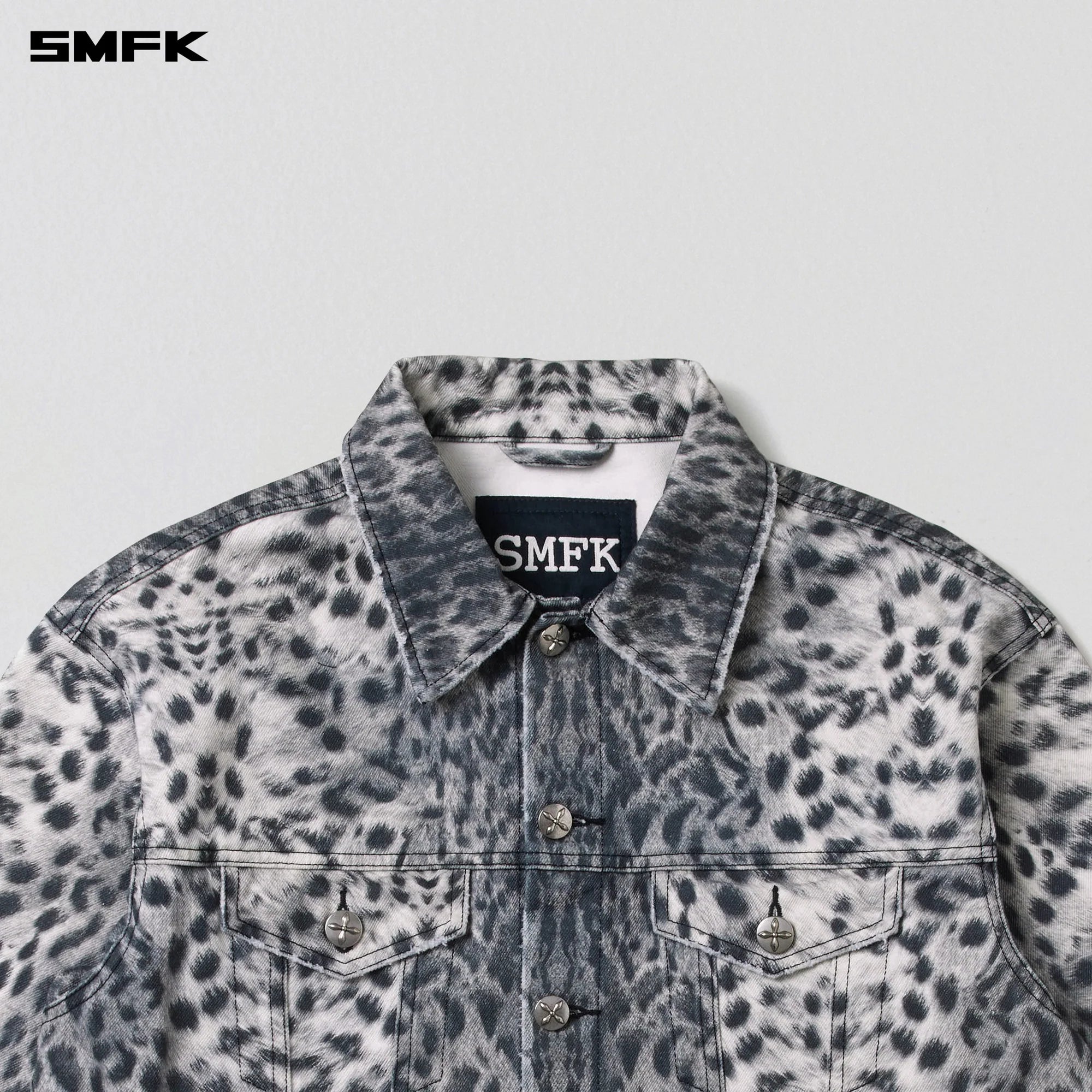 COMPASS MODE CAMO DENIM JACKET MIRAGE LEOPARD