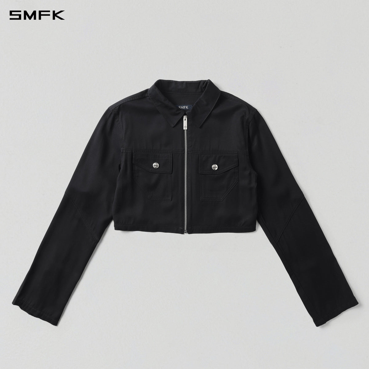 MIRAGE PRISM RACE JACKET/ACETATE + VISCOSE MIDNIGHT BLACK