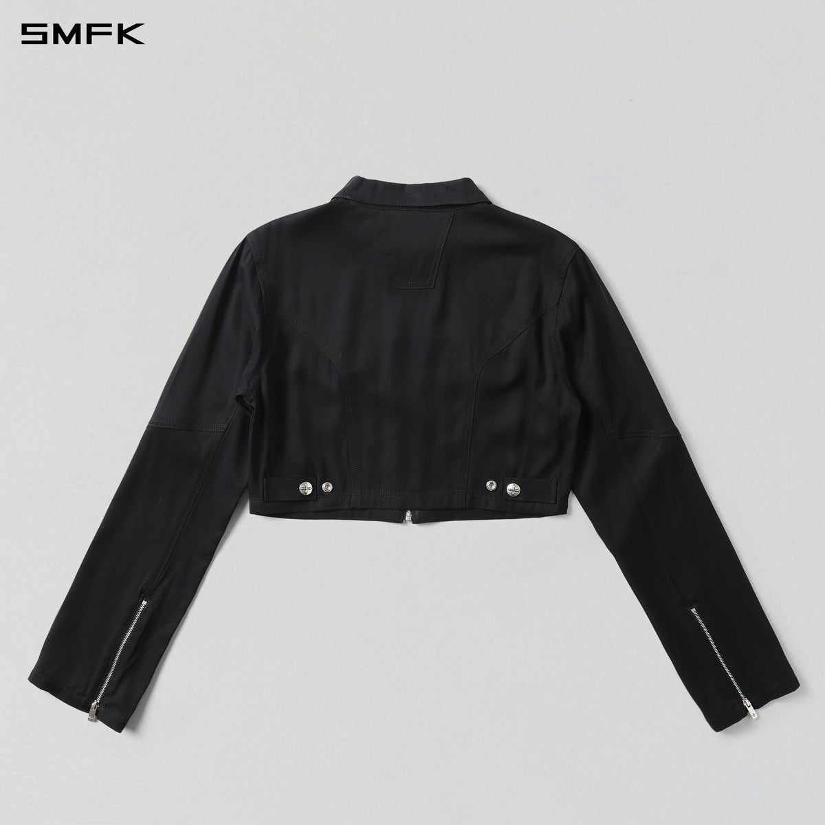 MIRAGE PRISM RACE JACKET/ACETATE + VISCOSE MIDNIGHT BLACK