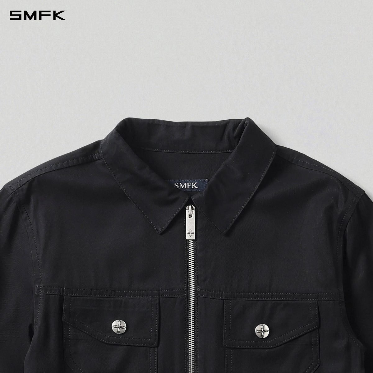 MIRAGE PRISM RACE JACKET/ACETATE + VISCOSE MIDNIGHT BLACK