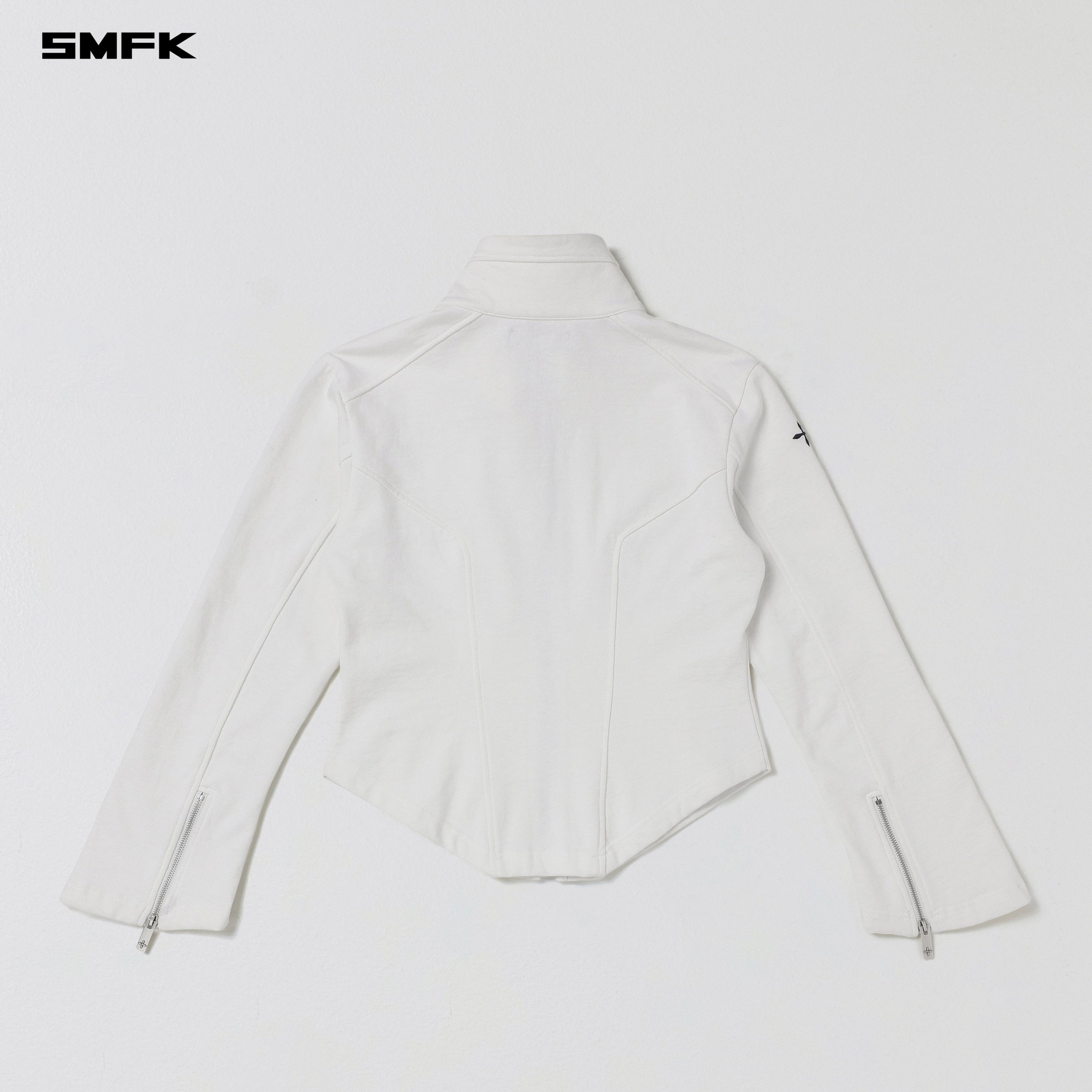 MYTH SLIENT JACKET /COTTON WOOL SILK CLOUD WHITE