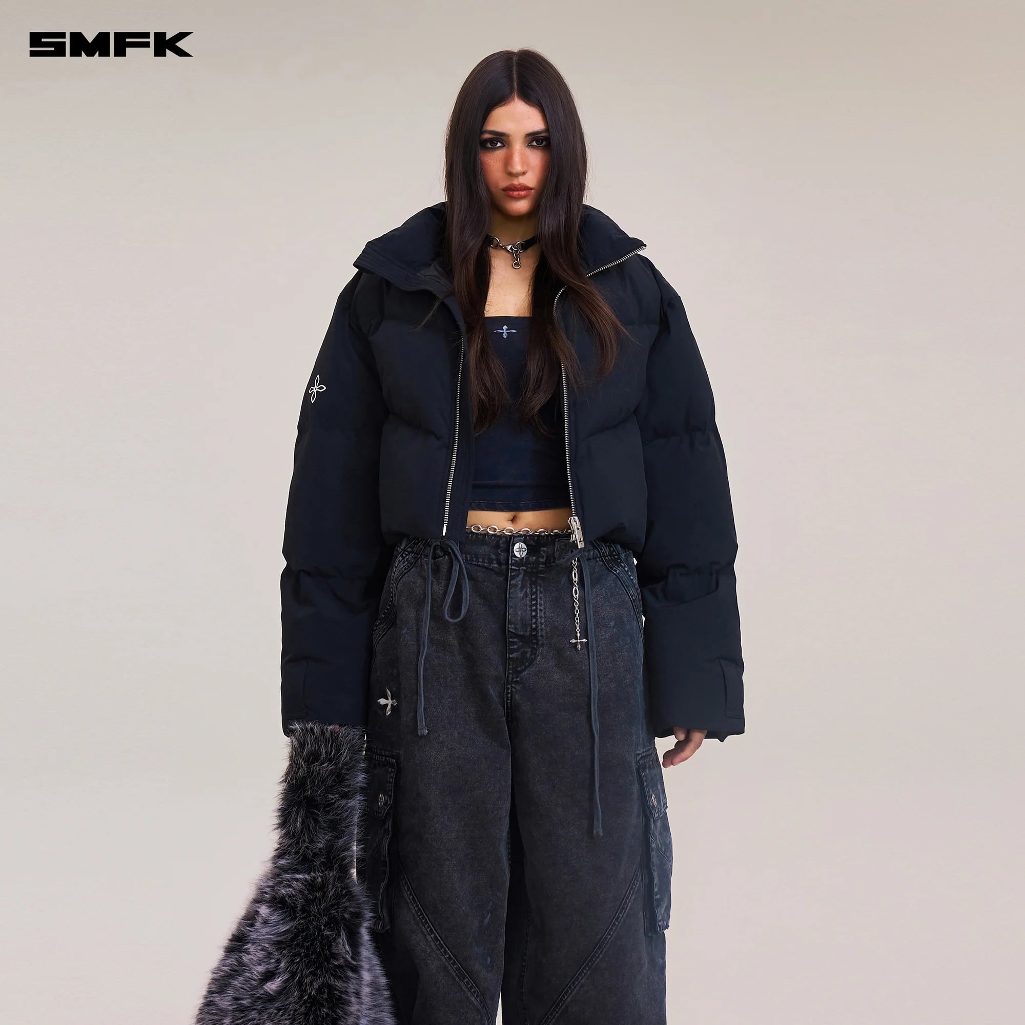 COMPASS MODE WASTELAND HUNTING DOWN JACKET/SHORT WILD BLACK