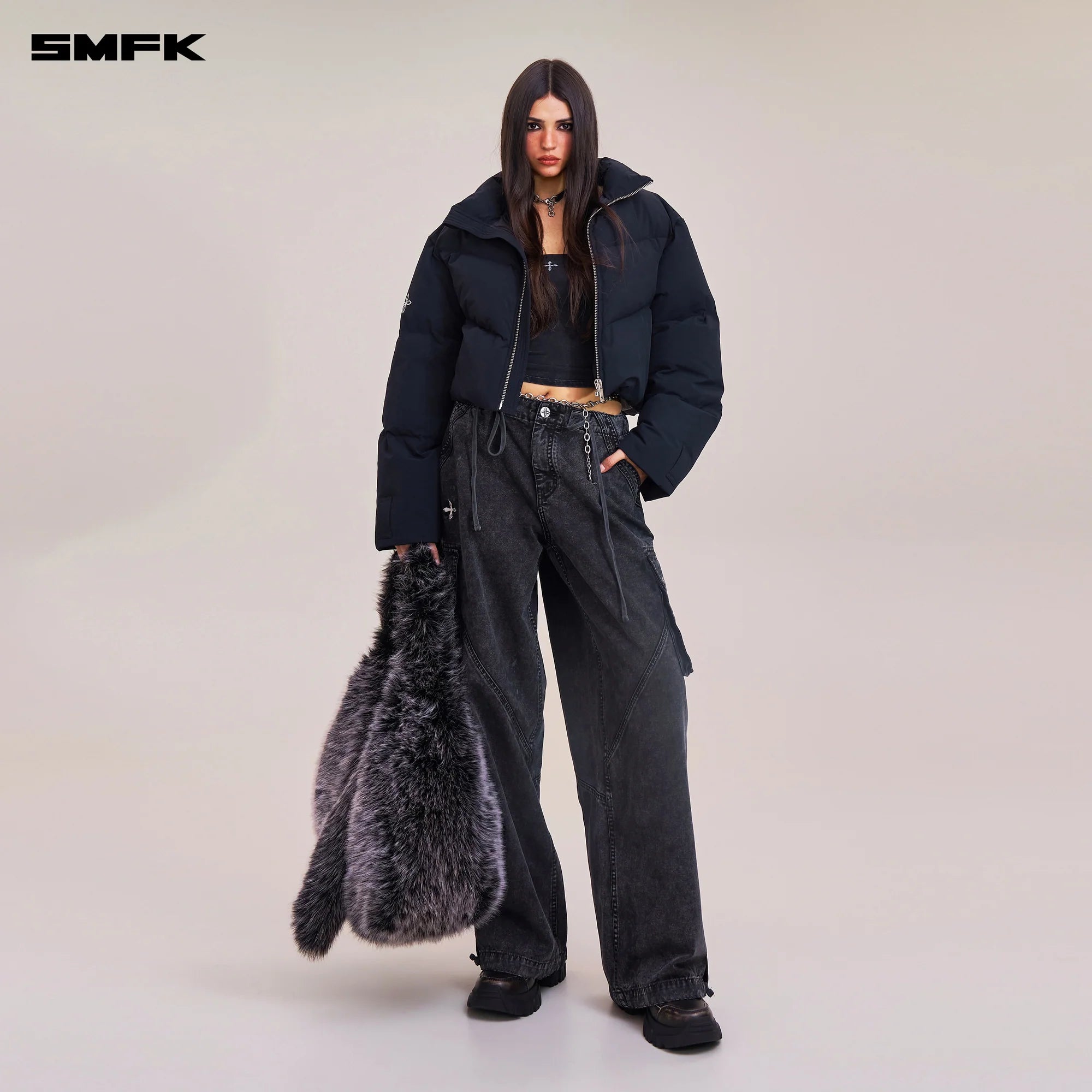 COMPASS MODE WASTELAND HUNTING DOWN JACKET/SHORT WILD BLACK