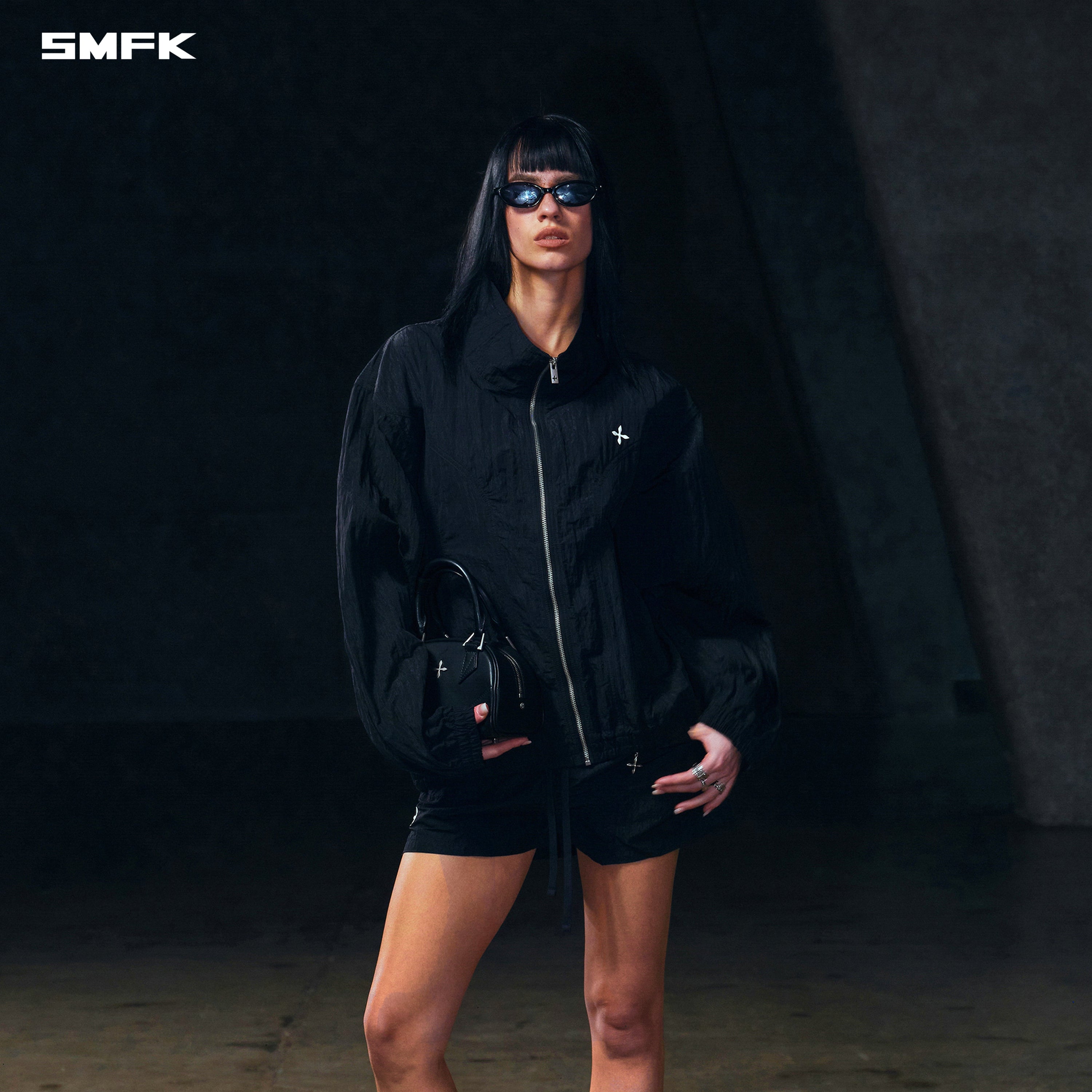 MIRAGE LOOSE HIKE JACKET/NYLON WP LIGHTNING BLACK