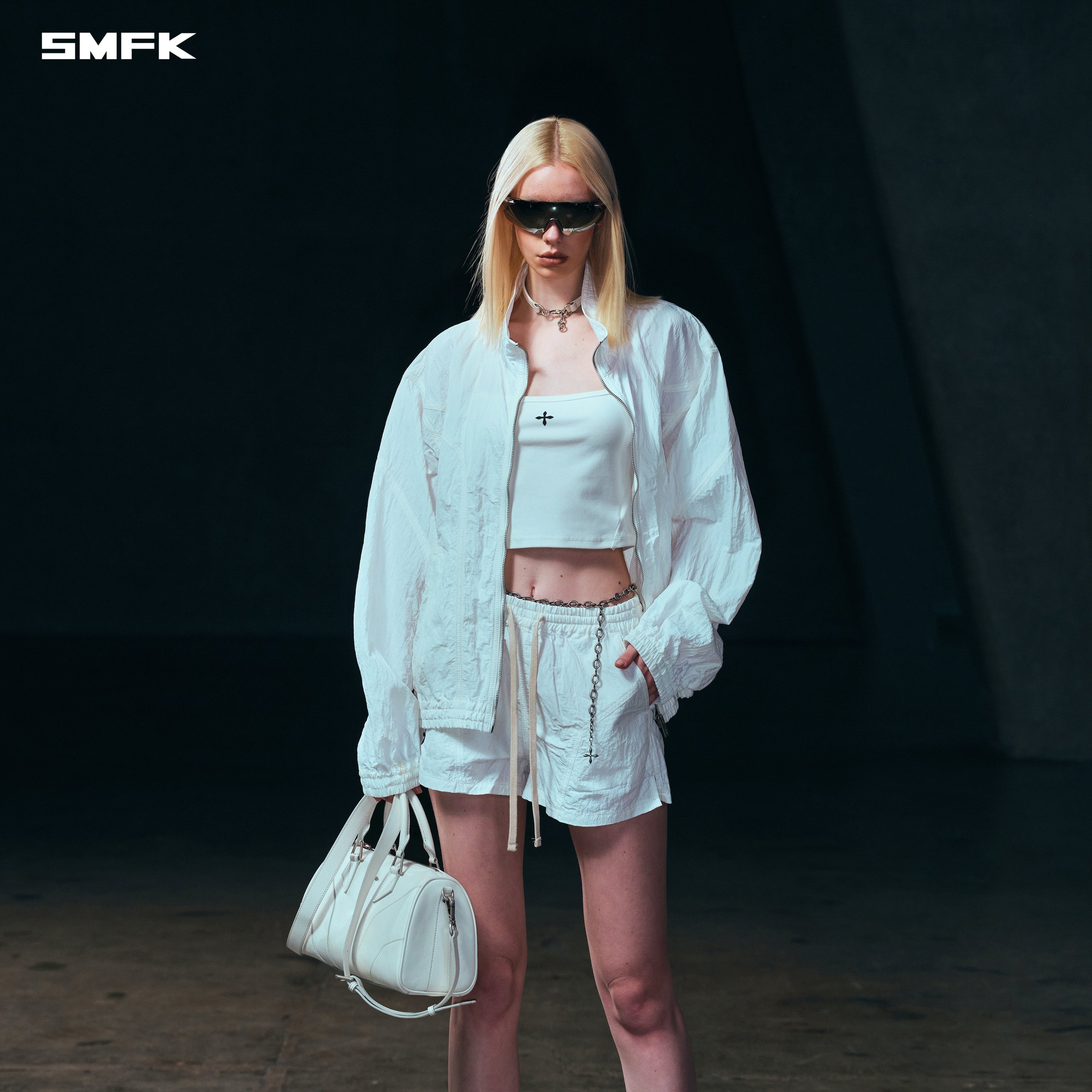 MIRAGE LOOSE HIKE JACKET/NYLON WP CLOUD WHITE