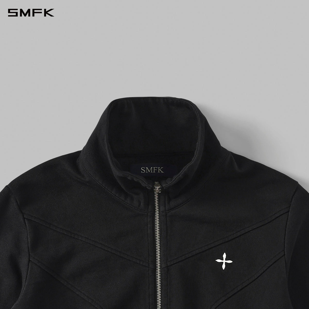 PERMANENT MODE SHORT SPORTS JACKET/COTTON WILD BLACK