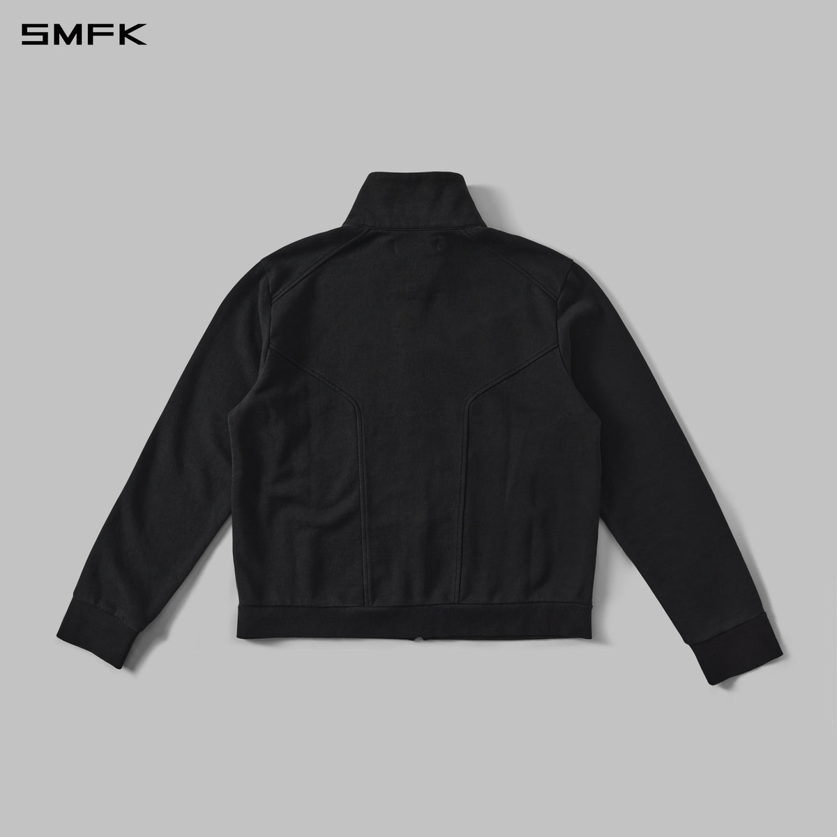 PERMANENT MODE LOOSE SPORTS JACKET- UNISEX/COTTON WILD BLACK