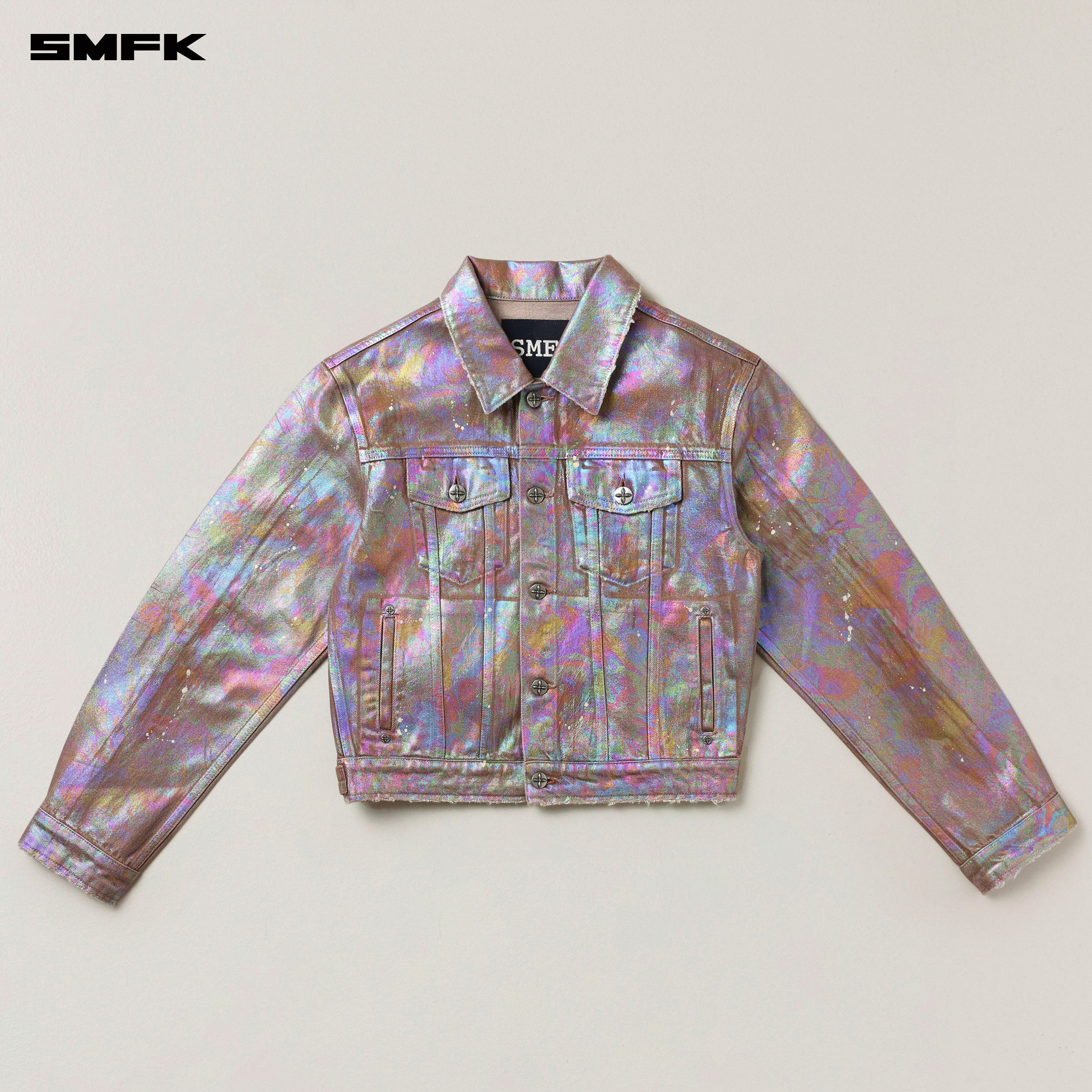 RAGE WILD FANTASY DENIM JACKET (HANDCRAFTED) FANTASY LAND