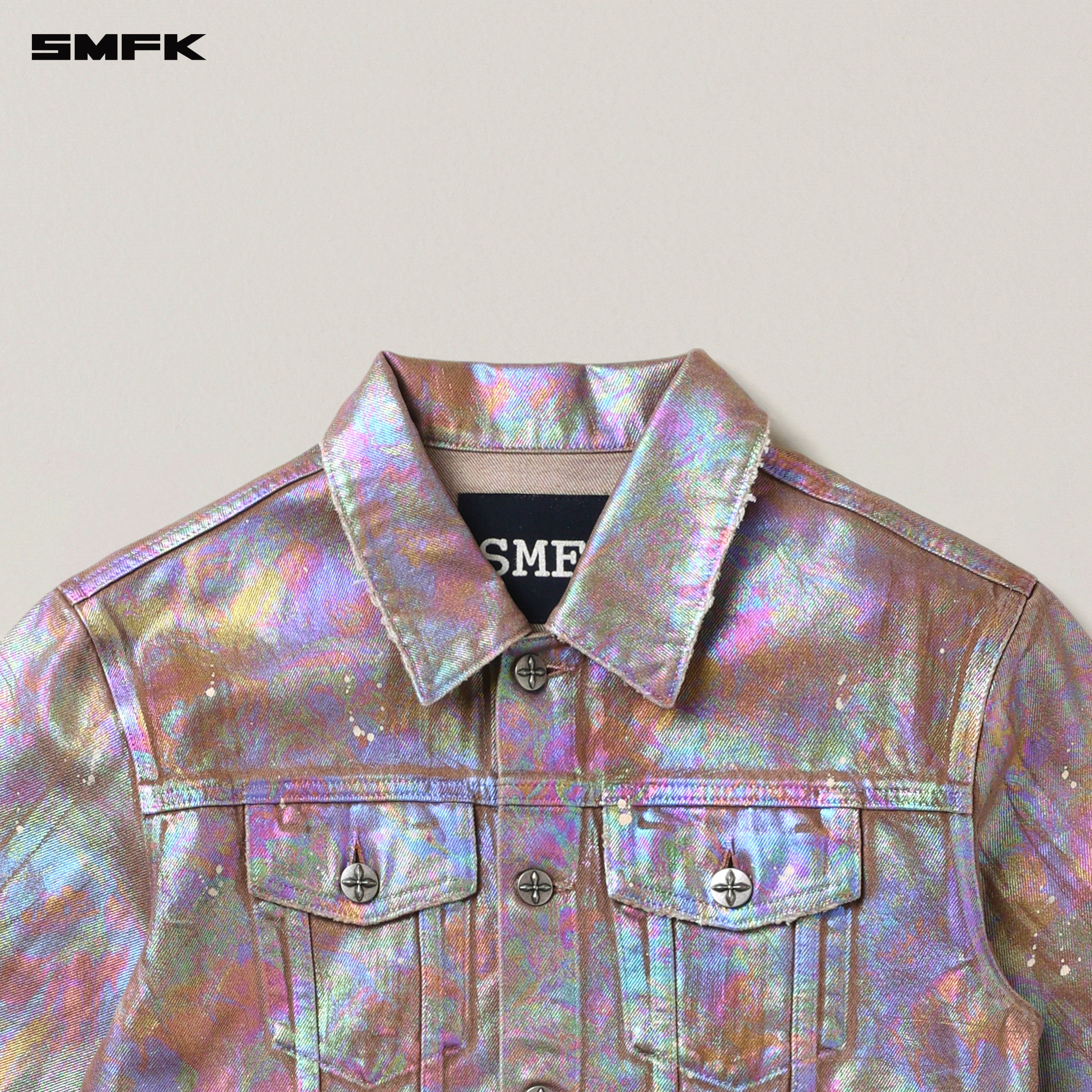 RAGE WILD FANTASY DENIM JACKET (HANDCRAFTED) FANTASY LAND
