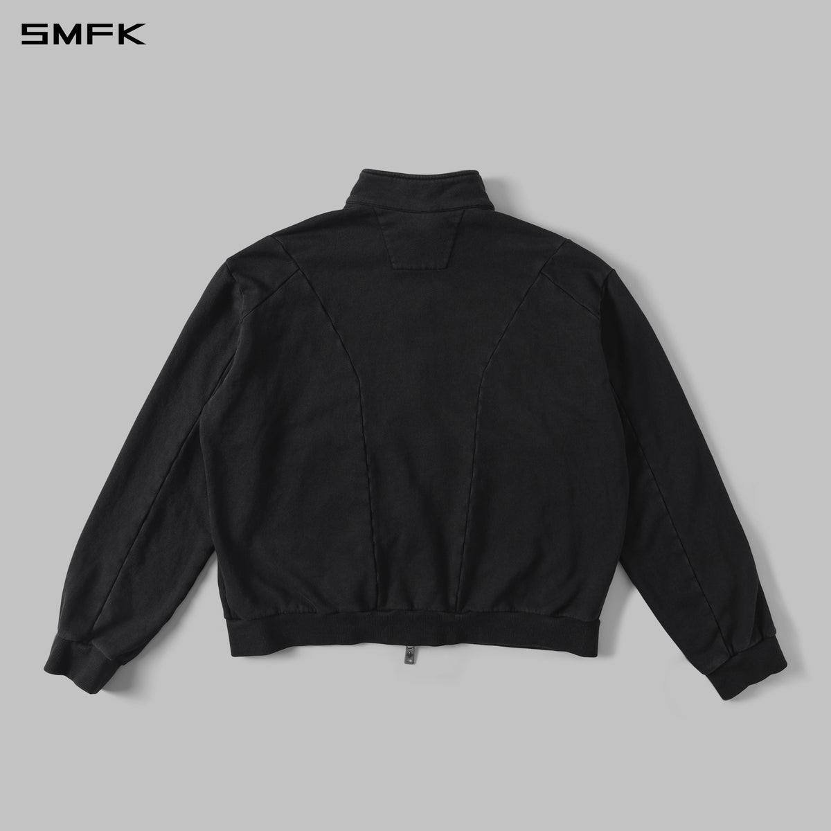MYTH AEOLUS EVOLVE MASSIVE COLLAR JACKET /COLD DYE/U COLD DYE BLACK