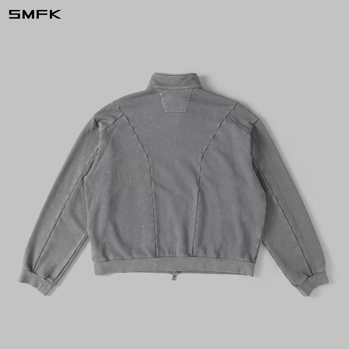 MYTH AEOLUS EVOLVE MASSIVE COLLAR JACKET /COLD DYE/U COLD DYE GREY