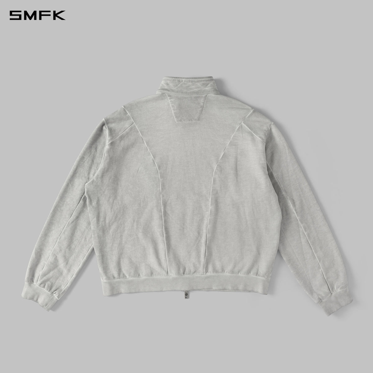MYTH AEOLUS EVOLVE MASSIVE COLLAR JACKET /COLD DYE/U CLOUD GREY