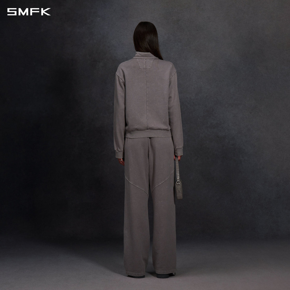 MYTH AEOLUS EVOLVE SLIM COLLAR JACKET /COLD DYE/U COLD DYE GREY