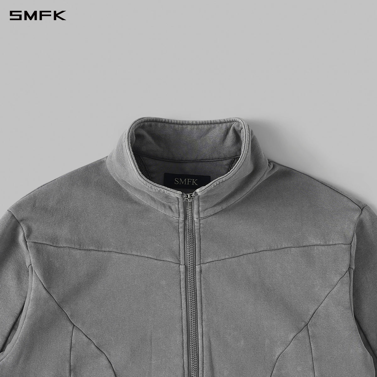 MYTH AEOLUS EVOLVE SLIM COLLAR JACKET /COLD DYE/U COLD DYE GREY