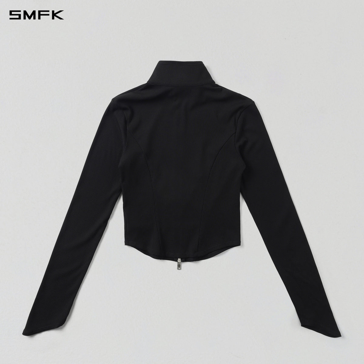 VINTAGE AEOLUS EVENING SLIM ZIP JACKET/SLIK+COTTON/W WILD BLACK
