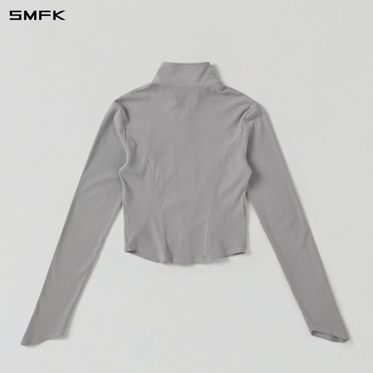 VINTAGE AEOLUS EVENING SLIM ZIP JACKET/SLIK+COTTON/W GLACIER GREY