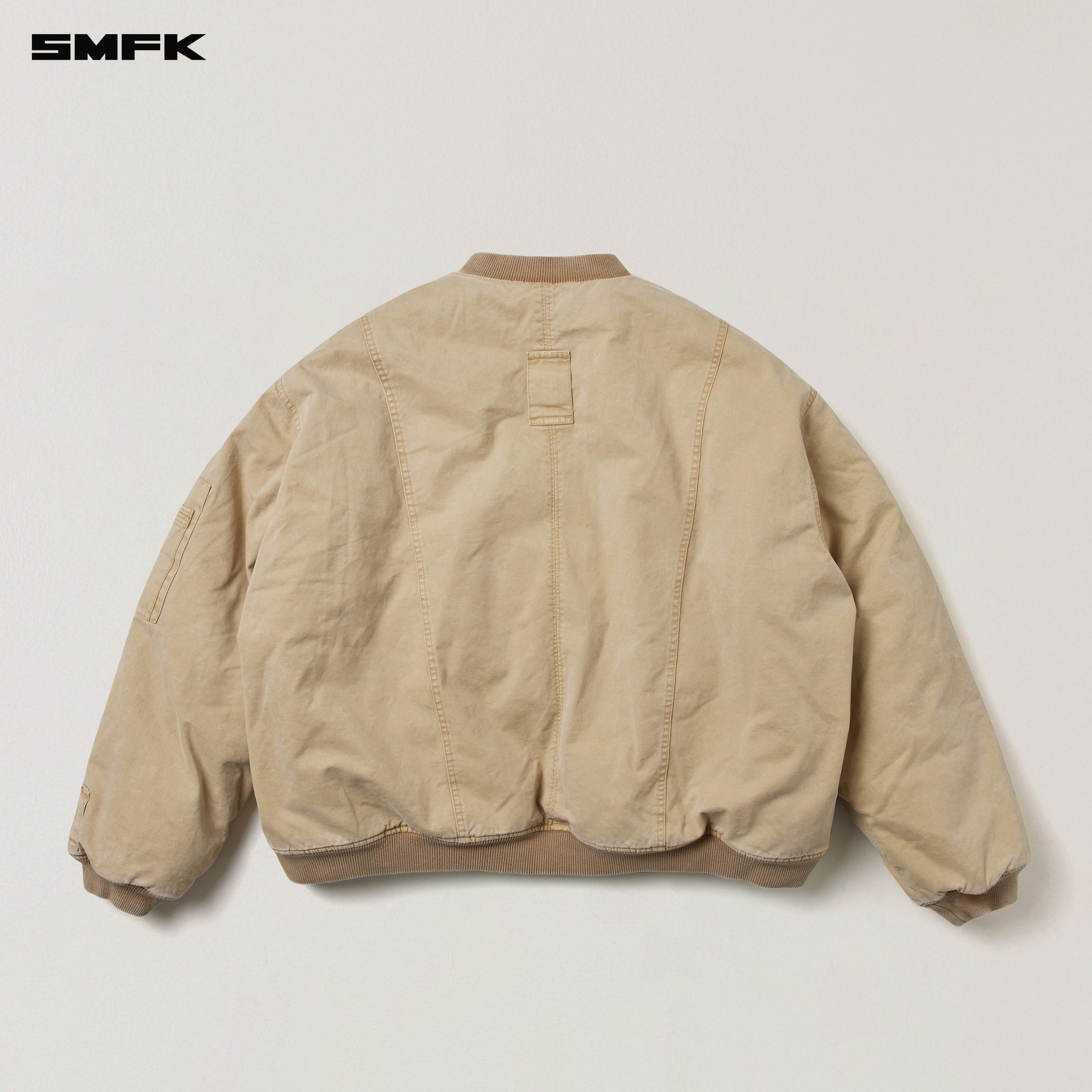 VINTAGE VANISH STORM DYE MASSIVE PILOT JACKET/STONE WASH VANISH SAND