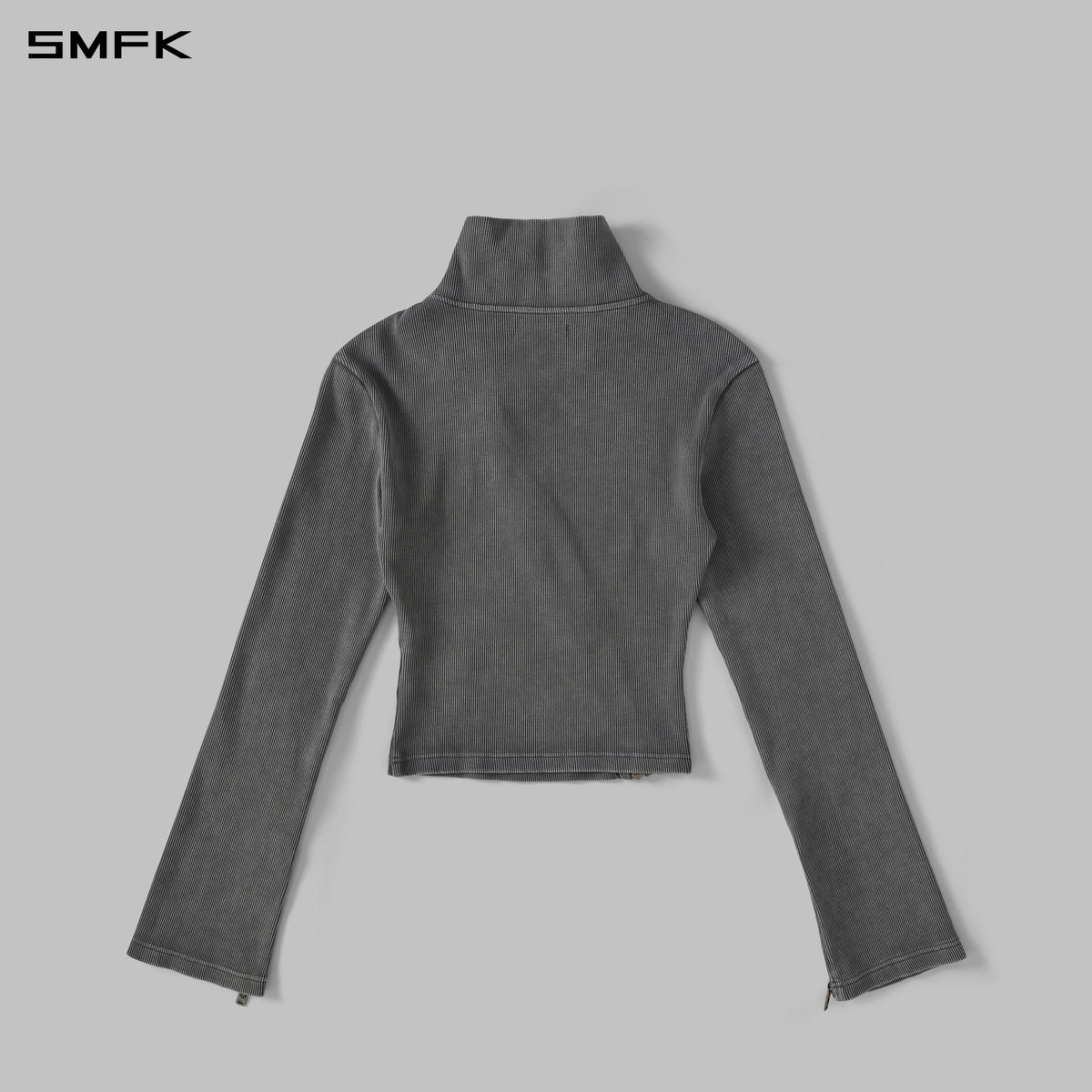 MYTH AEOLUS MUTATION COLLAR JACKET /COLD DYE/W COLD DYE GREY