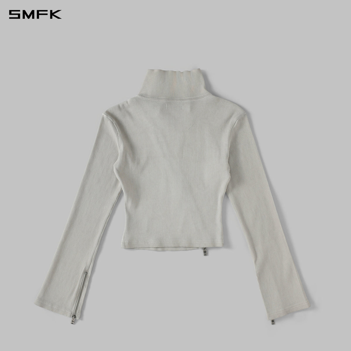 MYTH AEOLUS MUTATION COLLAR JACKET /COLD DYE/W CLOUD GREY