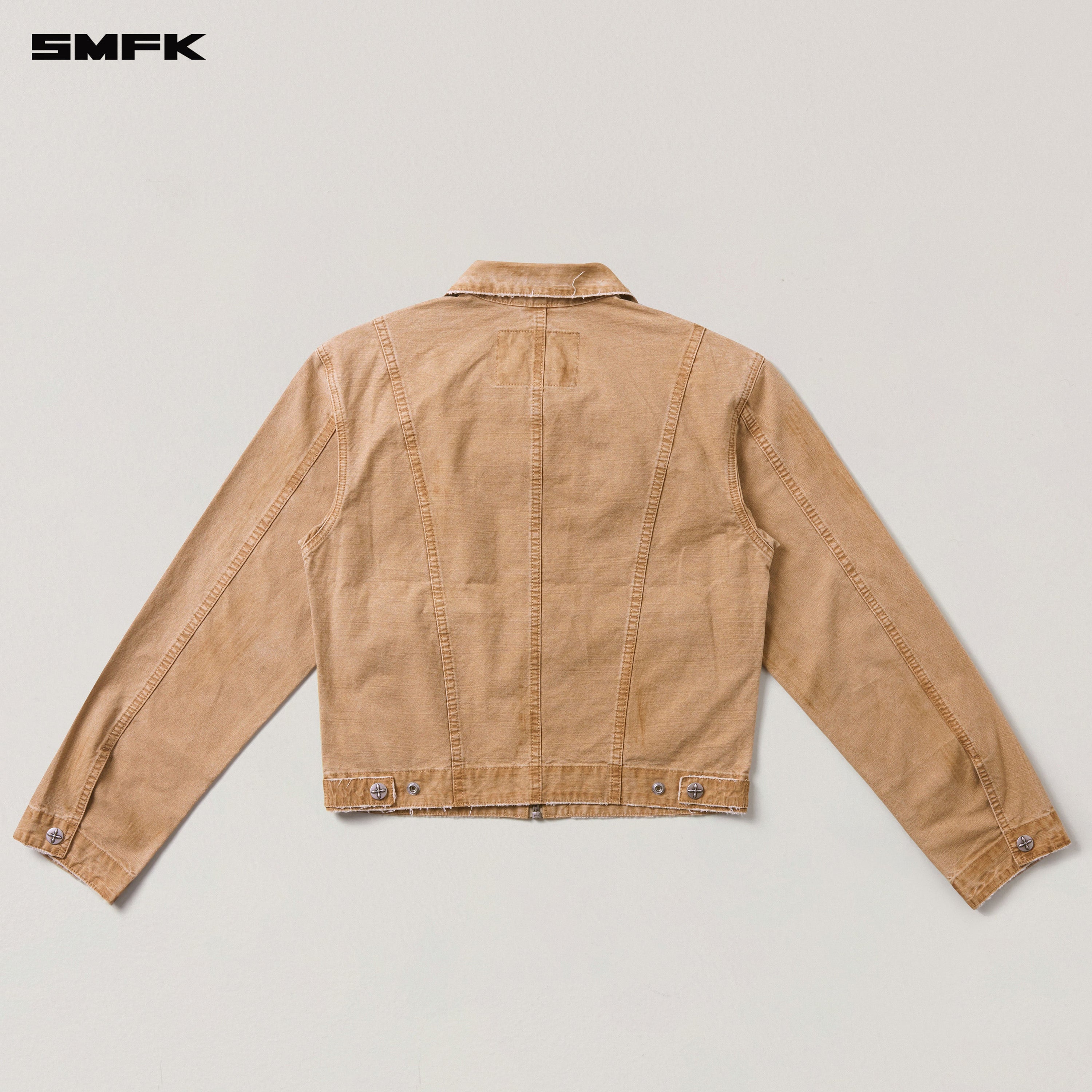RAGE-WILD ORIGIN HANDCRAFT ENGINEER JACKET/GARMENT DYED SAND