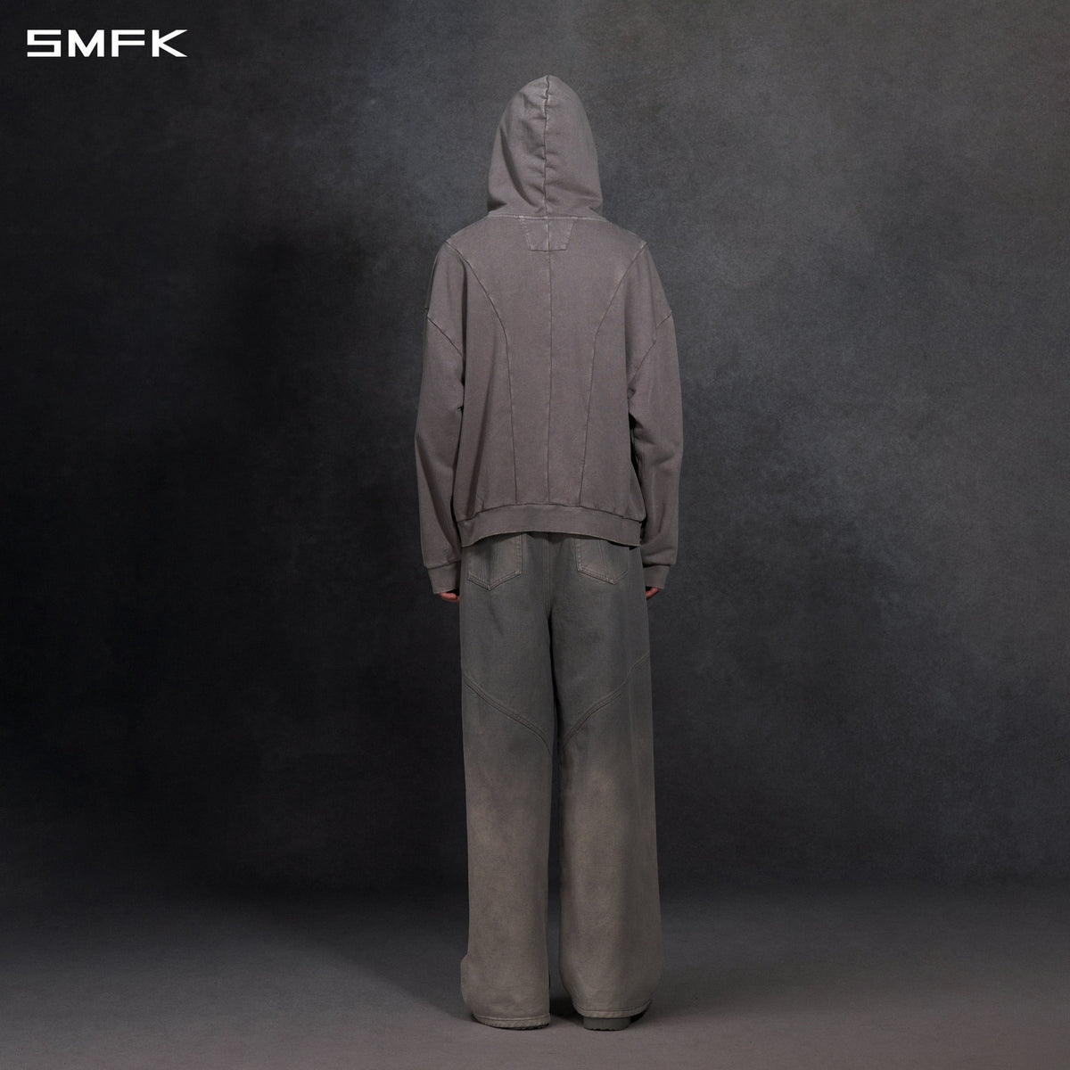 MYTH AEOLUS EVOLVE MASSIVE HOOD JACKET /COLD DYE/U COLD DYE GREY