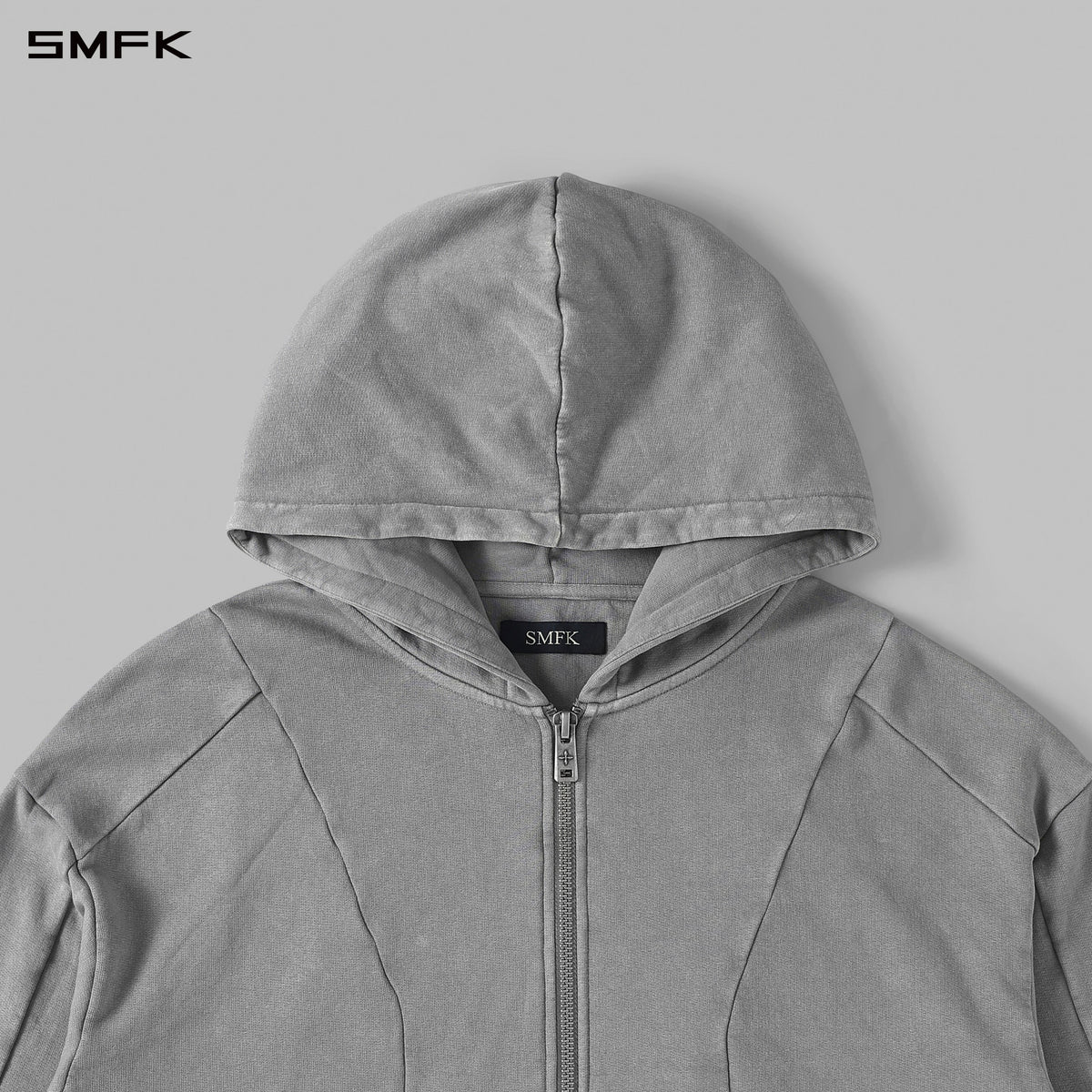 MYTH AEOLUS EVOLVE MASSIVE HOOD JACKET /COLD DYE/U COLD DYE GREY