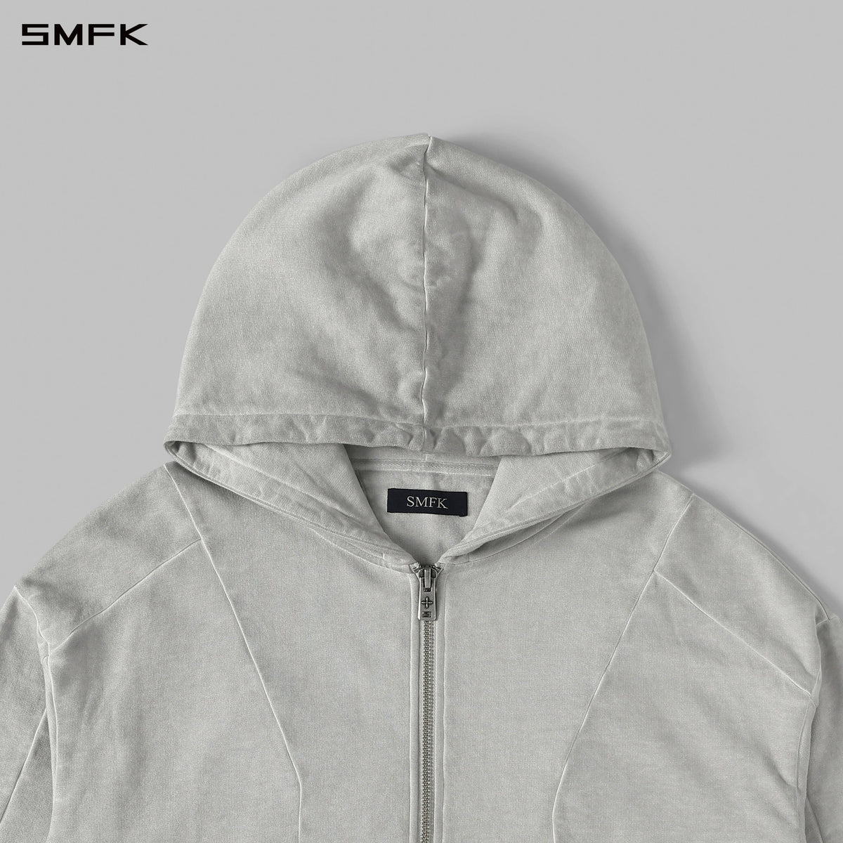 MYTH AEOLUS EVOLVE MASSIVE HOOD JACKET /COLD DYE/U CLOUD GREY