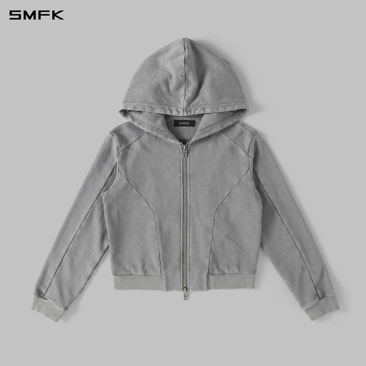 MYTH AEOLUS EVOLVE HOOD JACKET /COLD DYE/U COLD DYE GREY