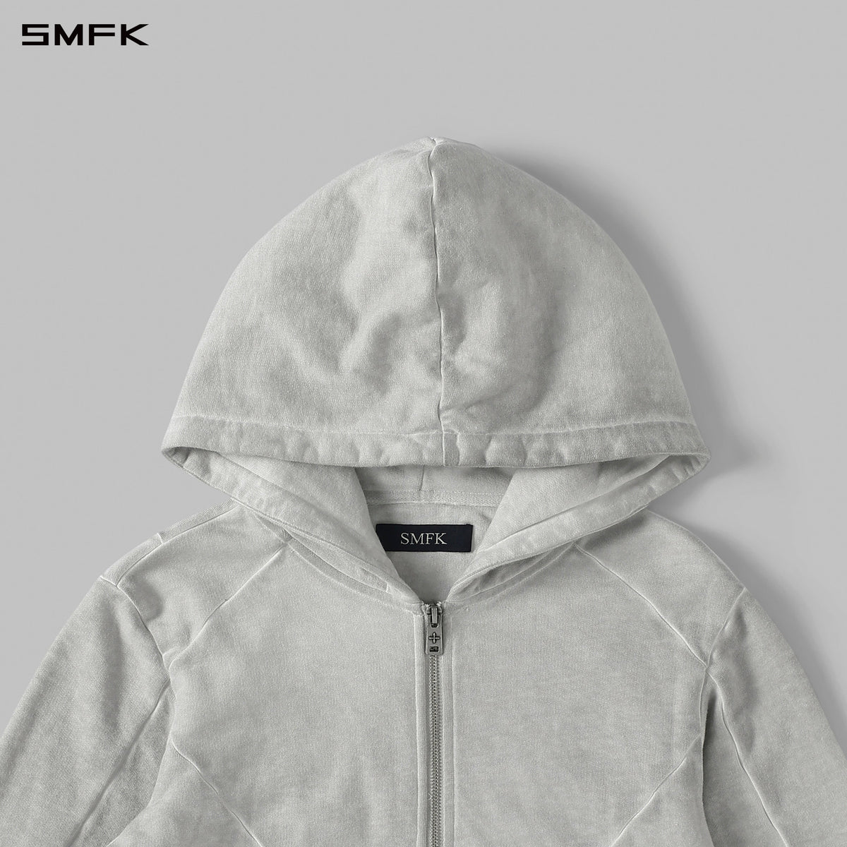 MYTH AEOLUS EVOLVE HOOD JACKET /COLD DYE/U CLOUD GREY