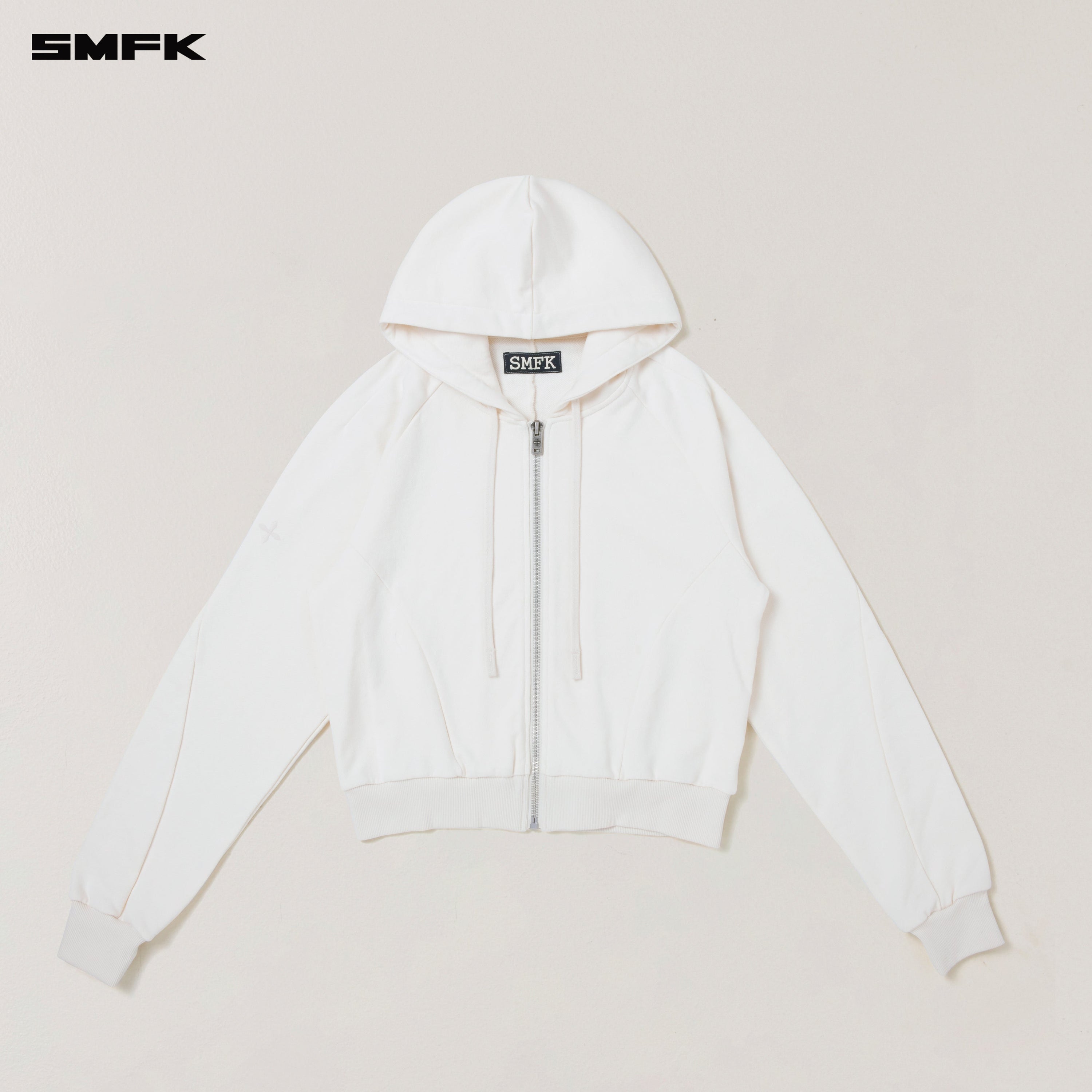VINTAGE-SAVAGE SPORTS HOODIE SNOW MOUNTAIN WHITE