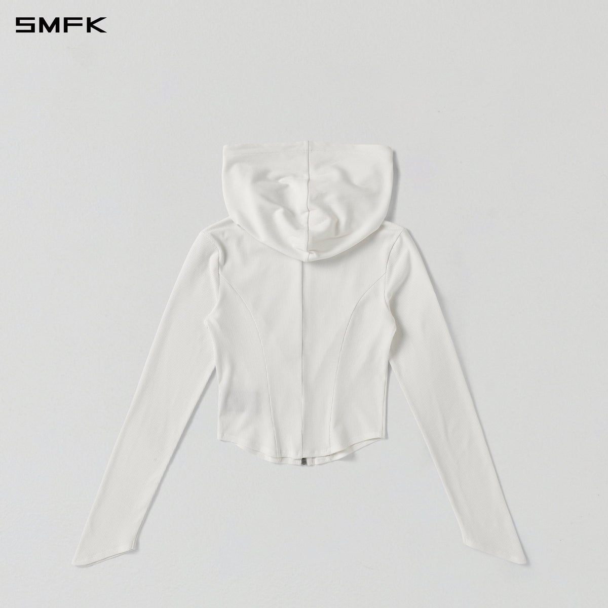 VINTAGE AEOLUS EVENING SLIM ZIP HOODIE/SLIK+COTTON/W CLOUD WHITE