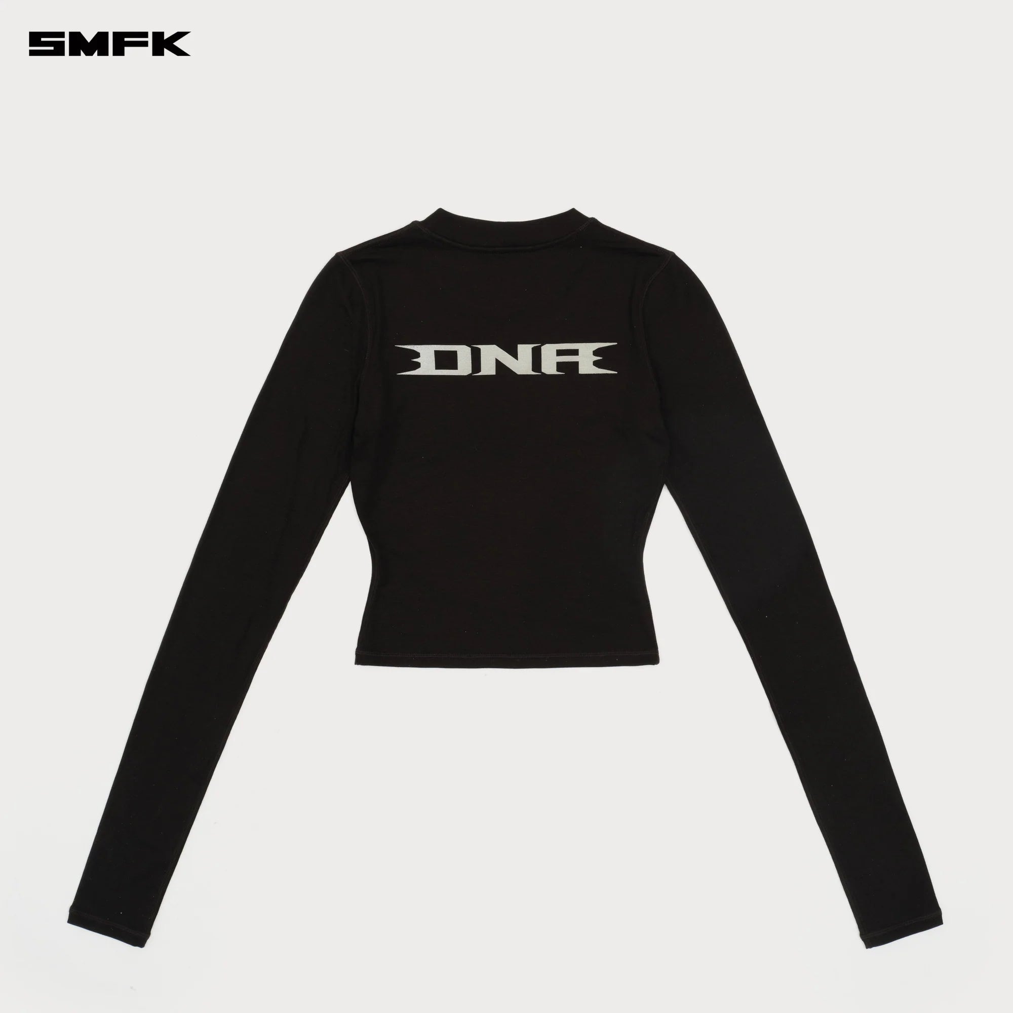 FUTURE GENTEC TECHNOLOGY ACETATE SPORTS TOP BLACK