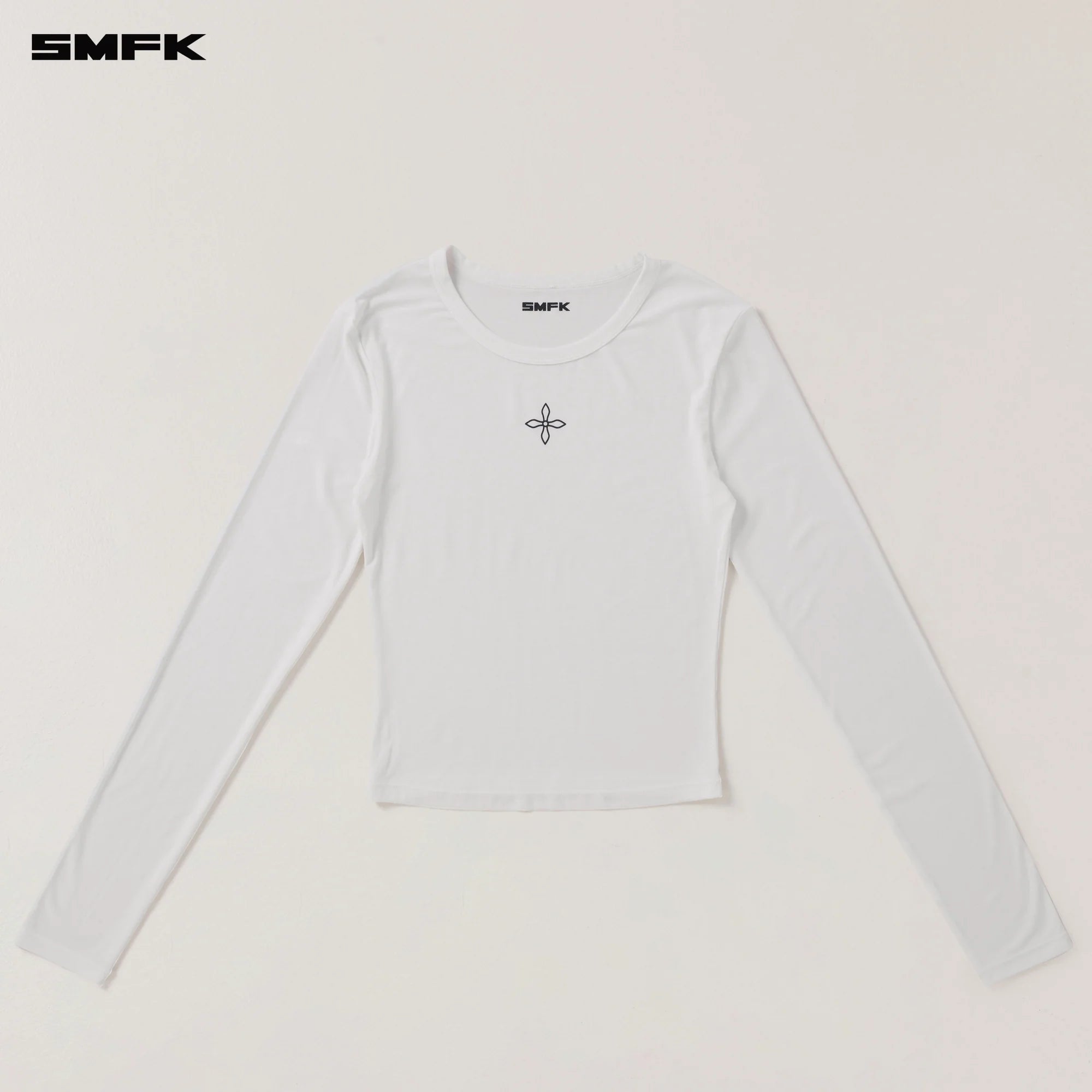 COMPASS STAMP ACETATE BODY PULLOVER SNOW MOUNTAIN WHITE