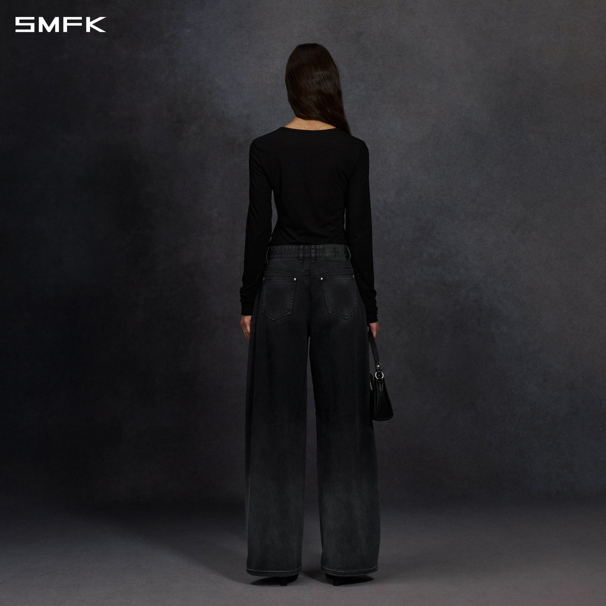 PERMANENT MUSE SLIM PULLOVER/ACETATE WILD BLACK