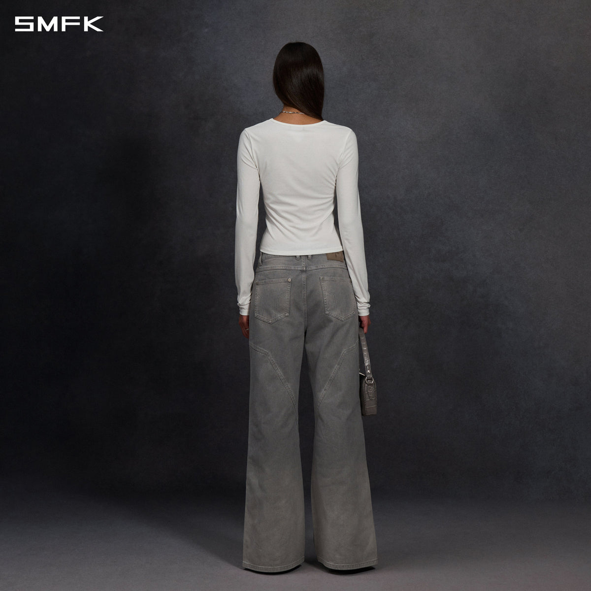 PERMANENT MUSE SLIM PULLOVER/ACETATE CLOUD WHITE