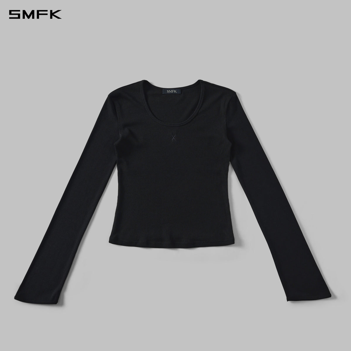 MYTH AEOLUS EVENING PULLOVER/COTTON + REGENERATED CELLULOSE FIBER + SPANDEX/W WILD BLACK