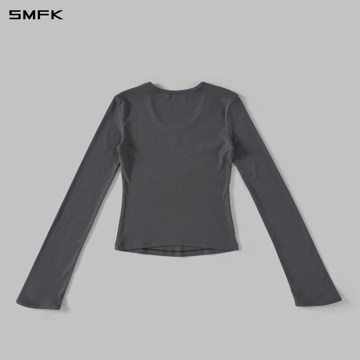 MYTH AEOLUS EVENING PULLOVER/COTTON + REGENERATED CELLULOSE FIBER + SPANDEX/W STORM GREY