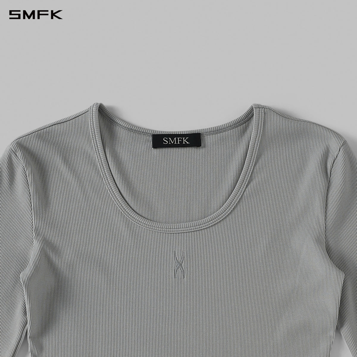 MYTH AEOLUS EVENING PULLOVER/COTTON+SILK/W GLACIER GREY