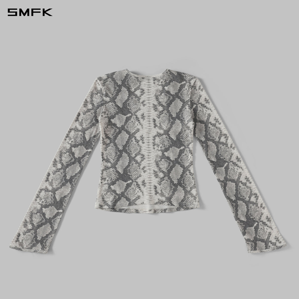 MYTH AEOLUS EVENING PULLOVER/COTTON + REGENERATED CELLULOSE FIBER + SPANDEX/W MIRAGE WHITE SNAKE