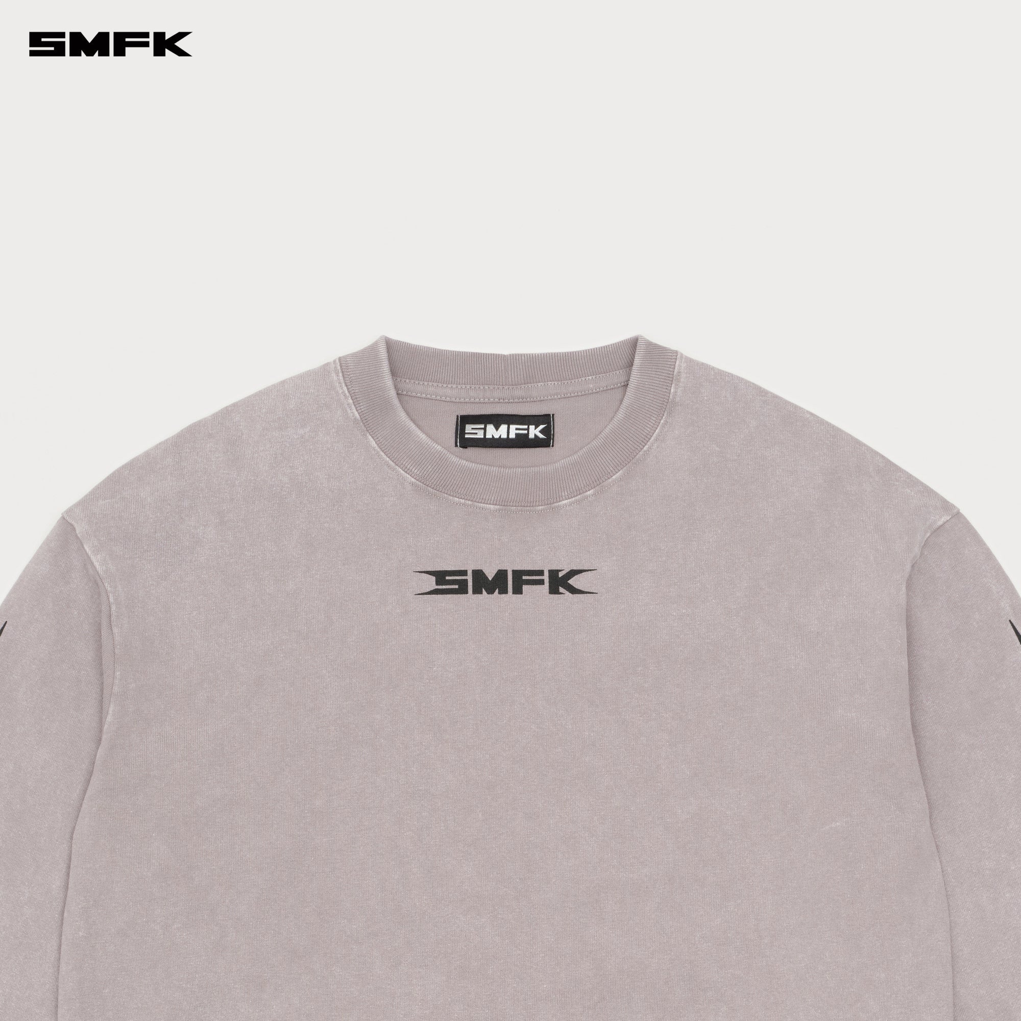 FUTURE FUTURE GENE SLEEVED SWEATSHIRT GRAY