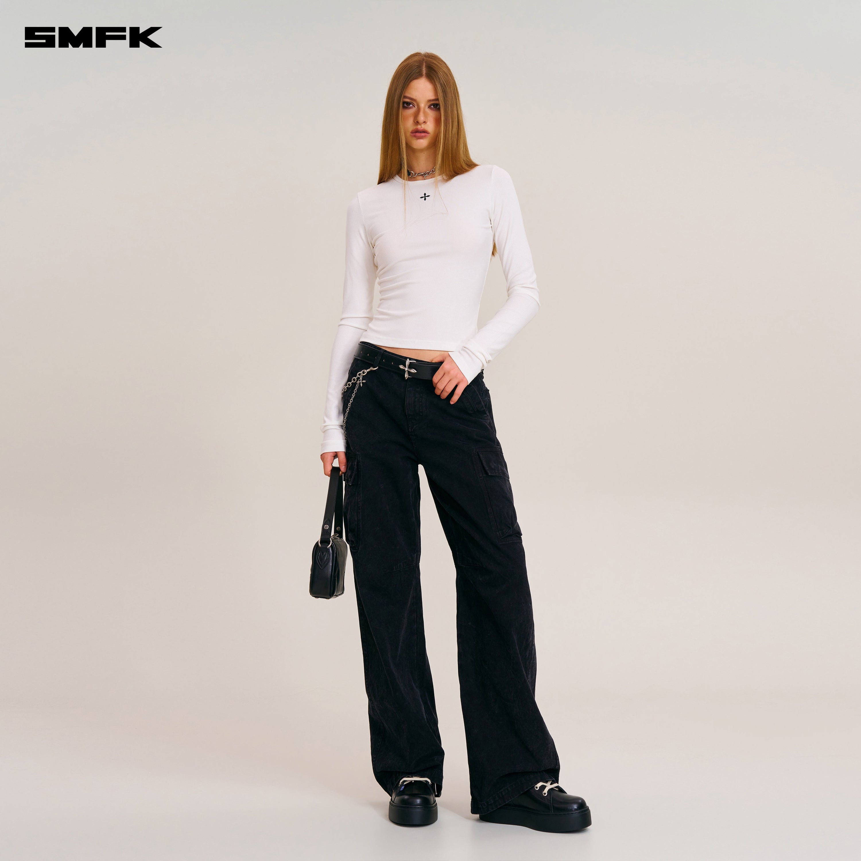 VINTAGE-STORM FADE SILK SPORTS PULLOVER SNOW MOUNTAIN WHITE